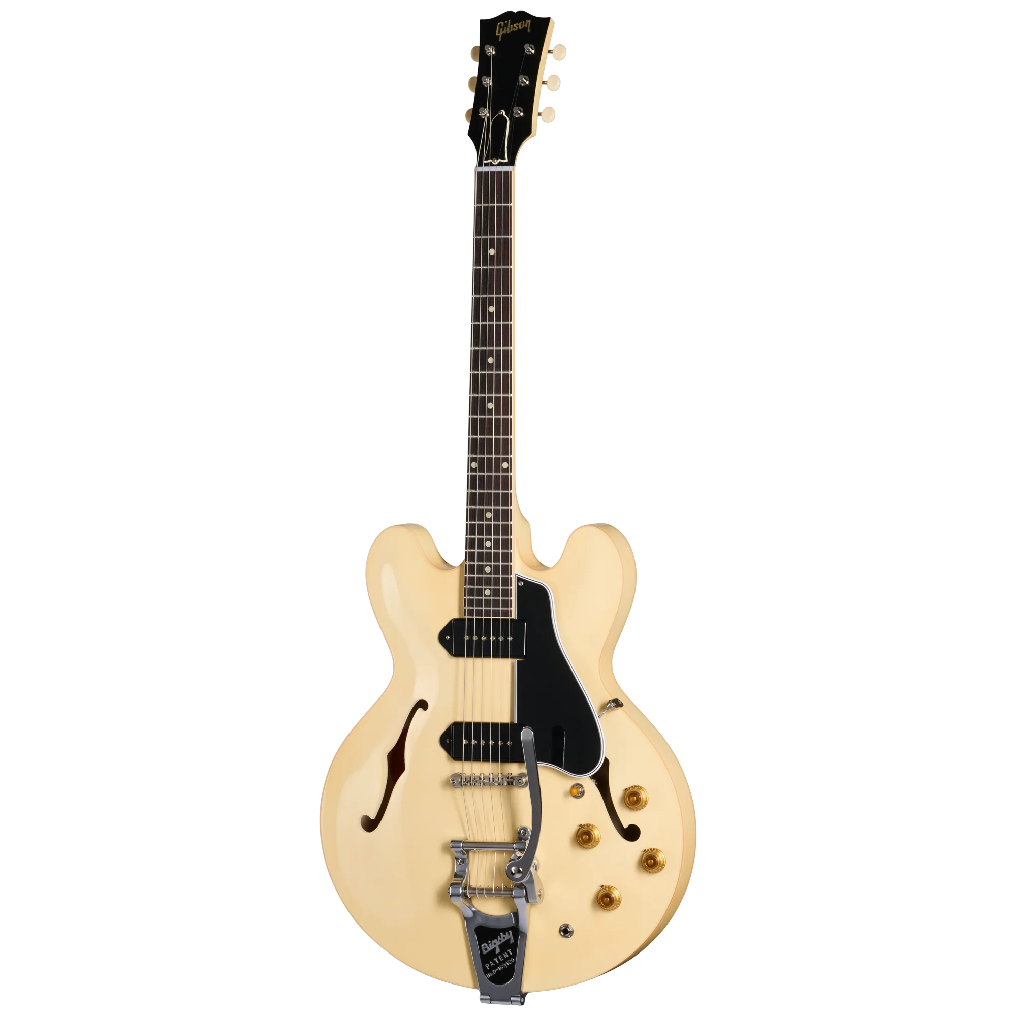 Gibson Custom LE 1959 ES-330 Reissue with Bigsby, VOS, Antique White 3 Gibson Custom LE 1959 ES-330 Reissue with Bigsby, VOS, Antique White