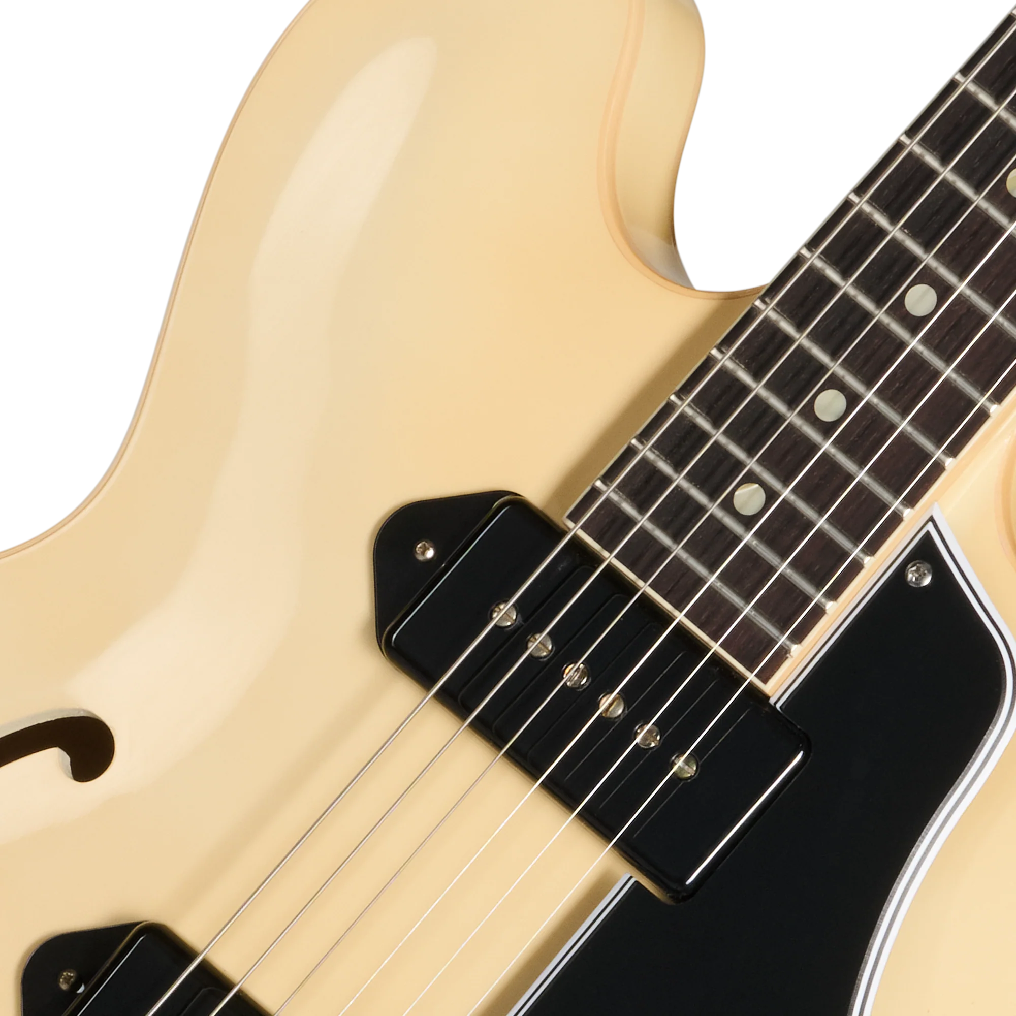 Gibson Custom LE 1959 ES-330 Reissue with Bigsby, VOS, Antique White 7 Gibson Custom LE 1959 ES-330 Reissue with Bigsby, VOS, Antique White