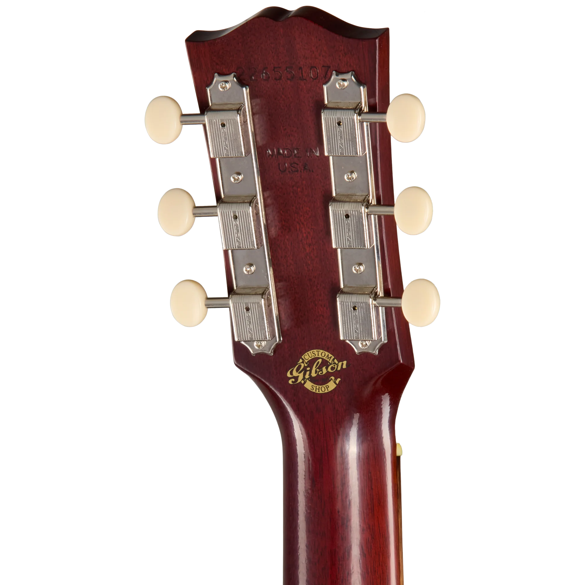 Gibson Custom J-45 50s Sinker Mahogany with HiFi, VOS, Vintage Sunburst 6 Gibson Custom J-45 50s Sinker Mahogany with HiFi, VOS, Vintage Sunburst
