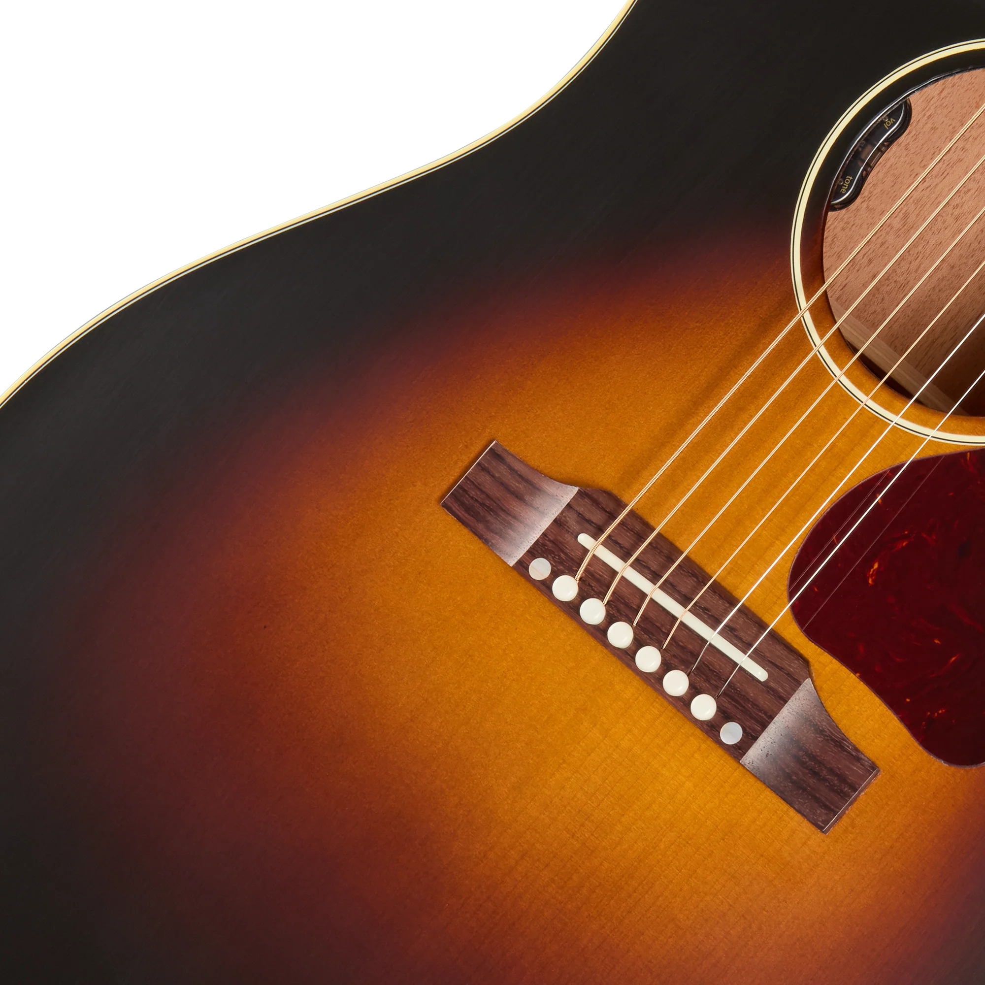 Gibson Custom J-45 50s Sinker Mahogany with HiFi, VOS, Vintage Sunburst 8 Gibson Custom J-45 50s Sinker Mahogany with HiFi, VOS, Vintage Sunburst