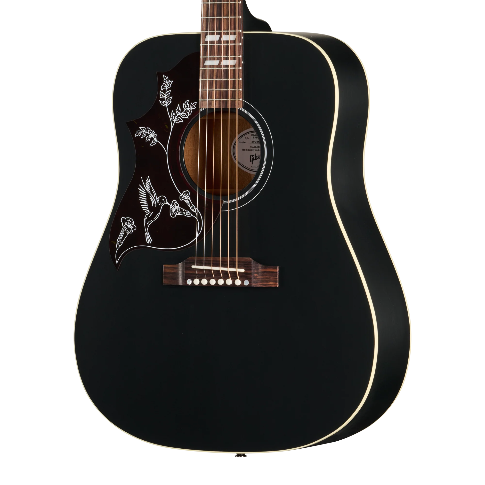 Gibson Hummingbird Special, Left-Handed, Satin Ebony