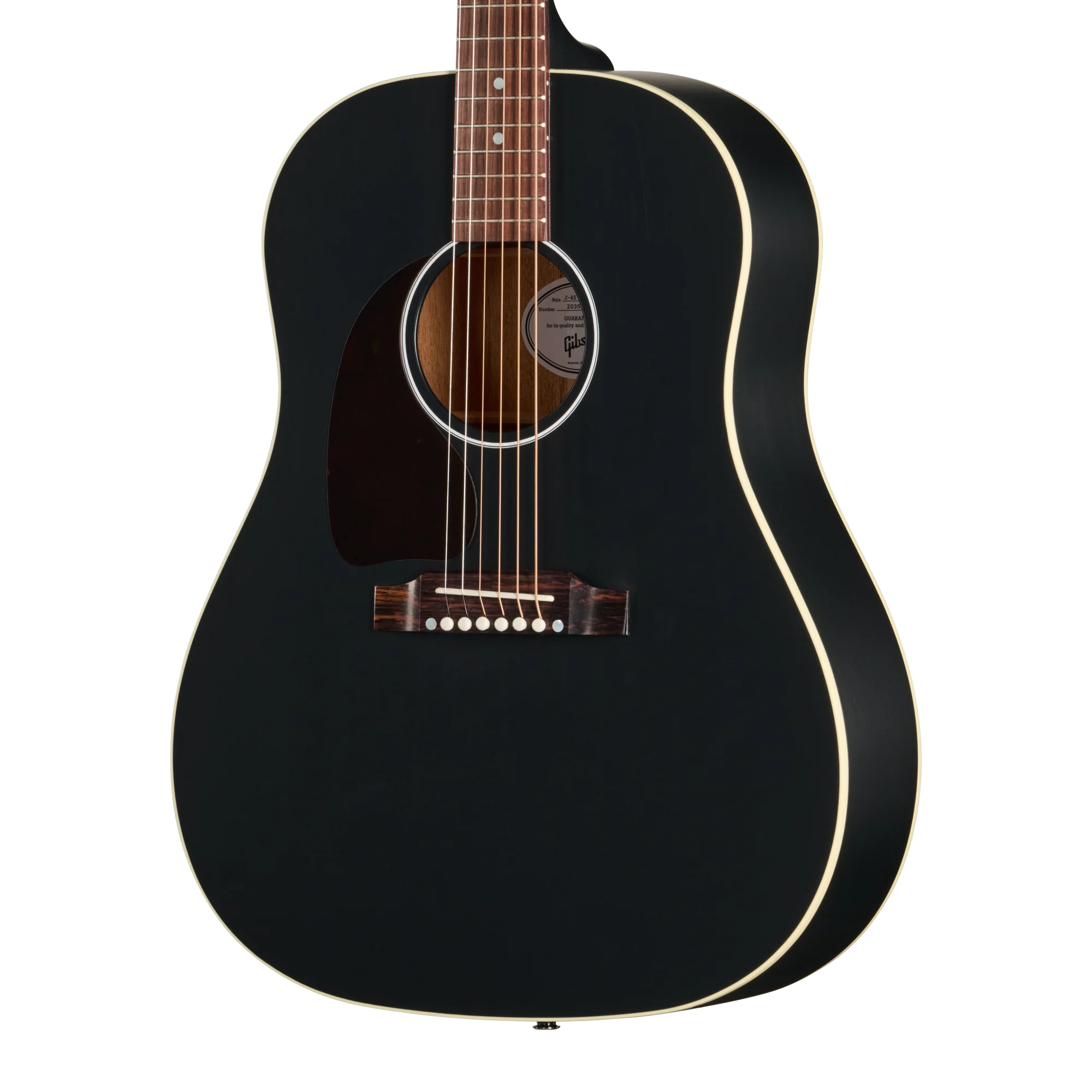 Gibson J-45 Special, Left-Handed, Satin Ebony