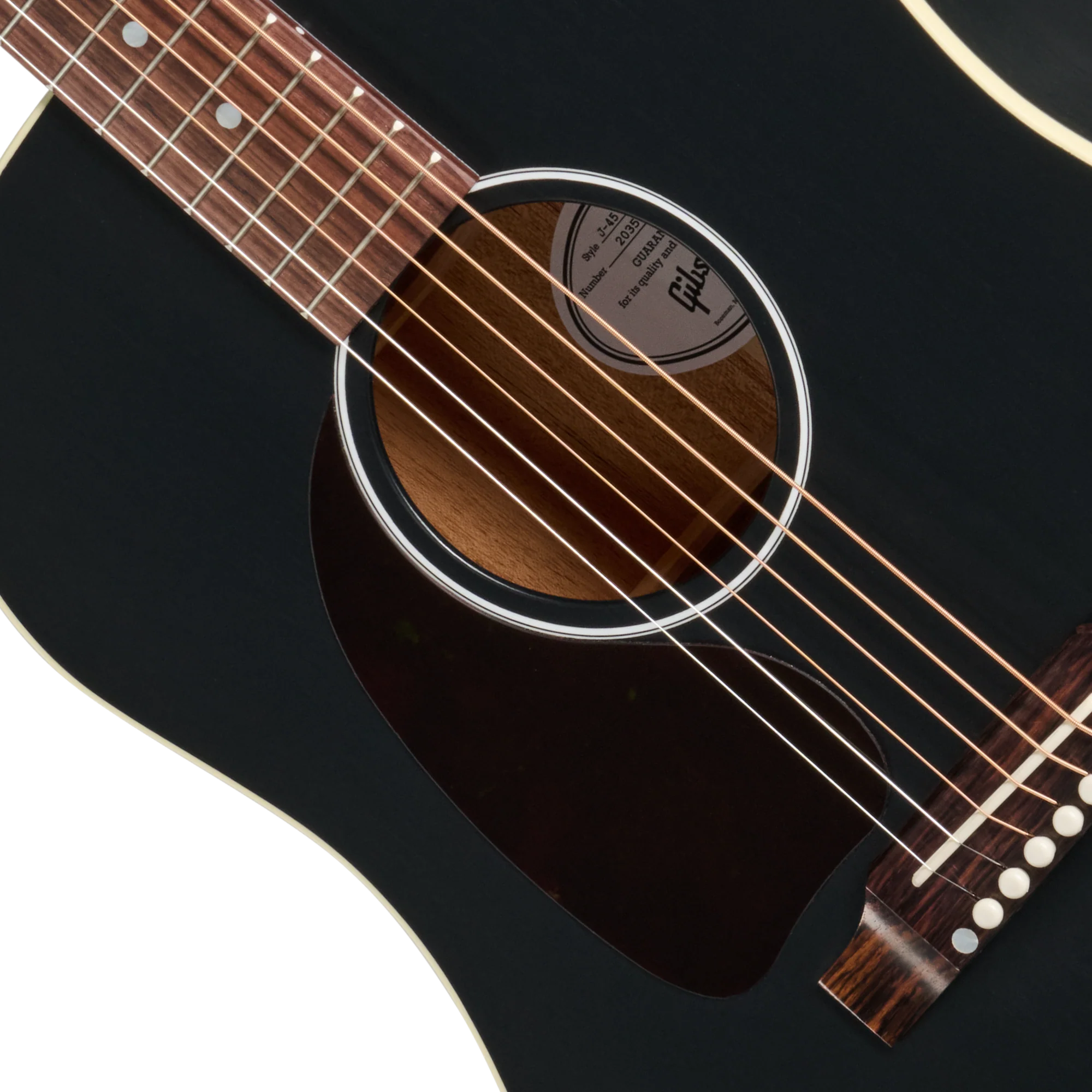 Gibson J-45 Special, Left-Handed, Satin Ebony 7 Gibson J-45 Special, Left-Handed, Satin Ebony