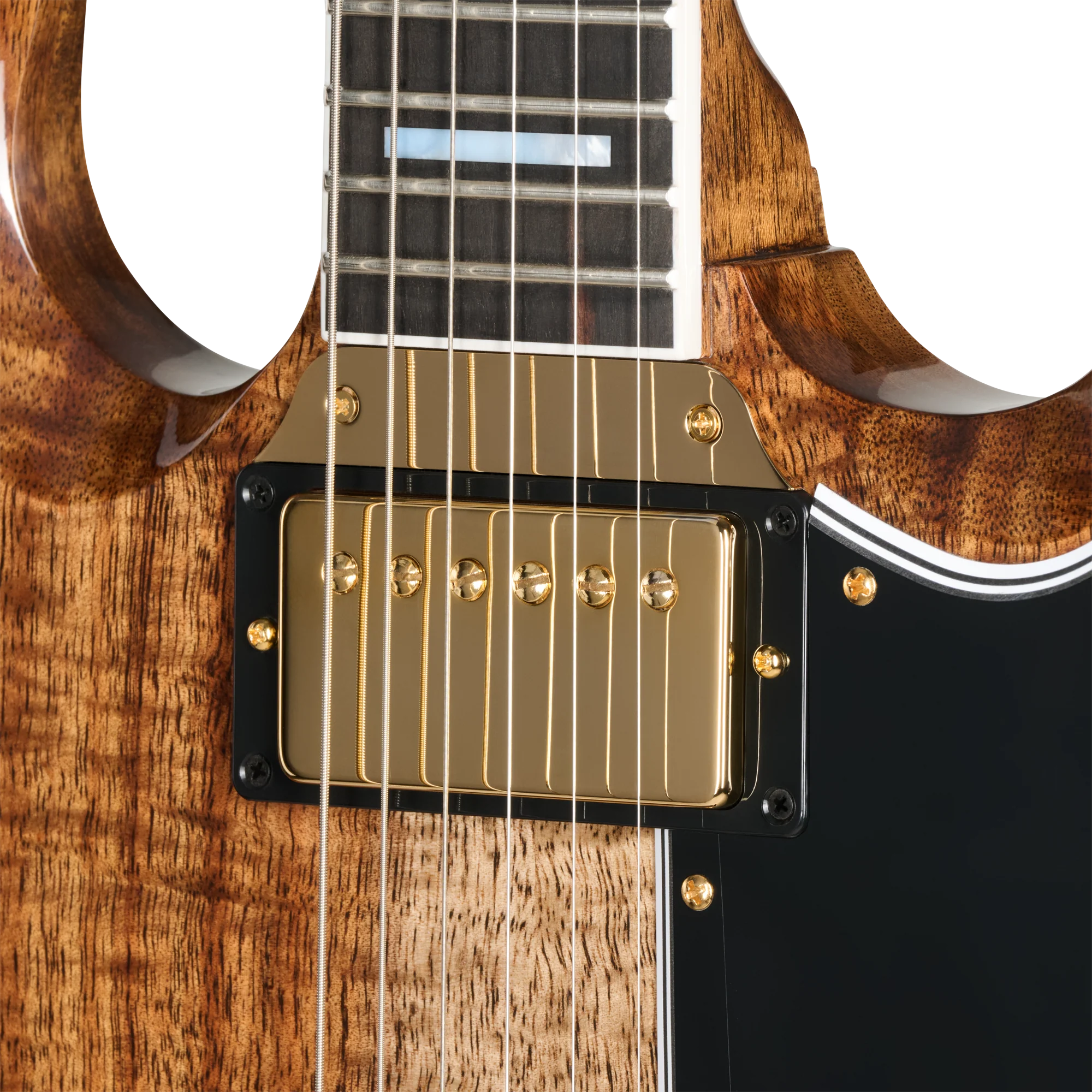 Gibson Custom LE SG Custom with Koa Top, Gloss, Walnut 10 Gibson Custom LE SG Custom with Koa Top, Gloss, Walnut