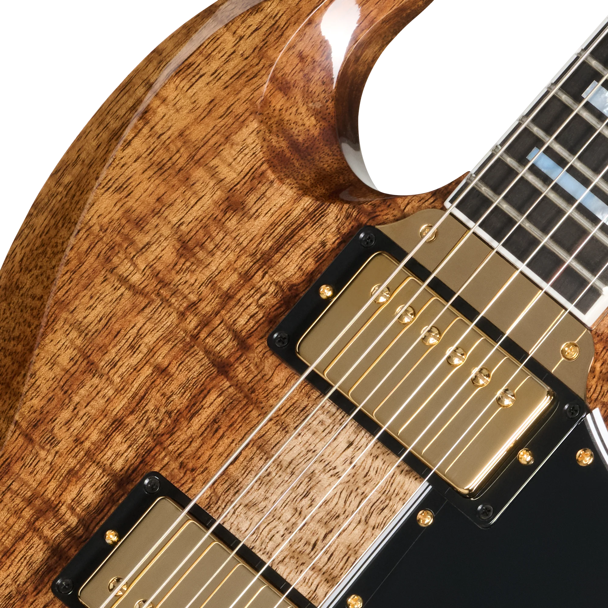 Gibson Custom LE SG Custom with Koa Top, Gloss, Walnut 7 Gibson Custom LE SG Custom with Koa Top, Gloss, Walnut