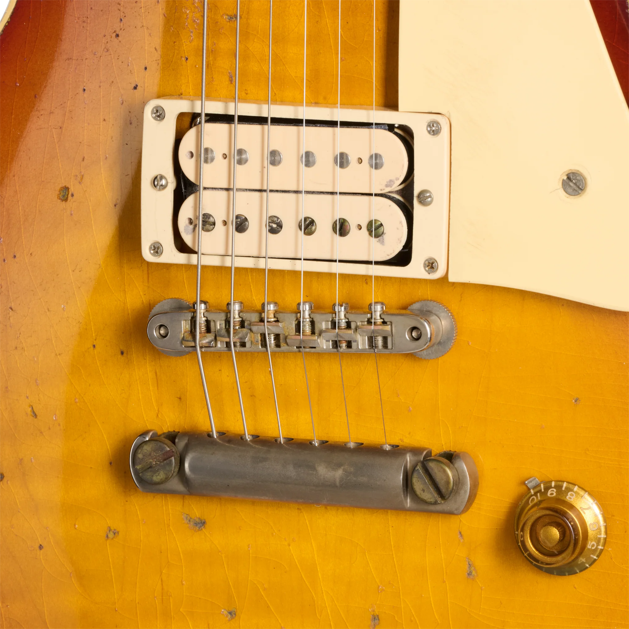 Gibson Custom LE 1957 Les Paul Reissue, Ultra Heavy Aged, Refin Burst 14 Gibson Custom LE 1957 Les Paul Reissue, Ultra Heavy Aged, Refin Burst