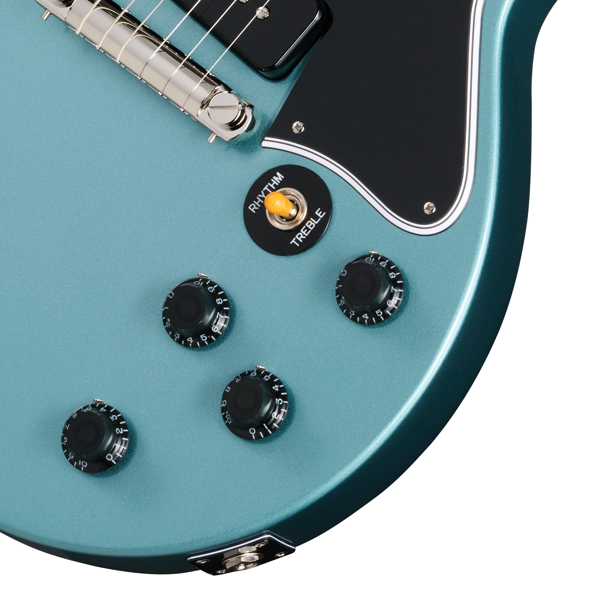Epiphone IGC 1960 Les Paul Special Double Cut Reissue, Pelham Blue, Exclusive 8 Epiphone IGC 1960 Les Paul Special Double Cut Reissue, Pelham Blue, Exclusive