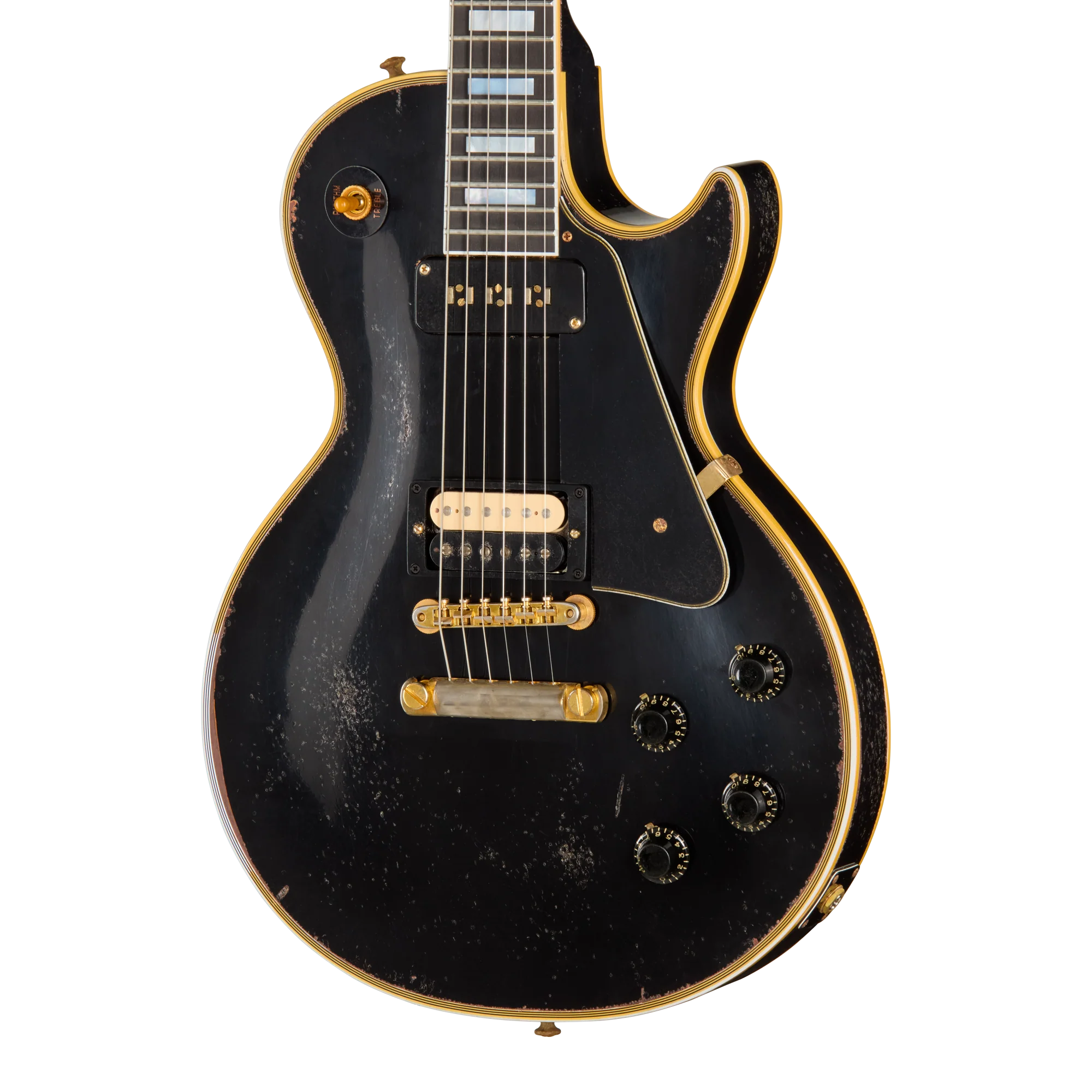 Gibson Custom LE 1954 Les Paul Custom Reissue with Humbucker, Heavy Aged, Ebony