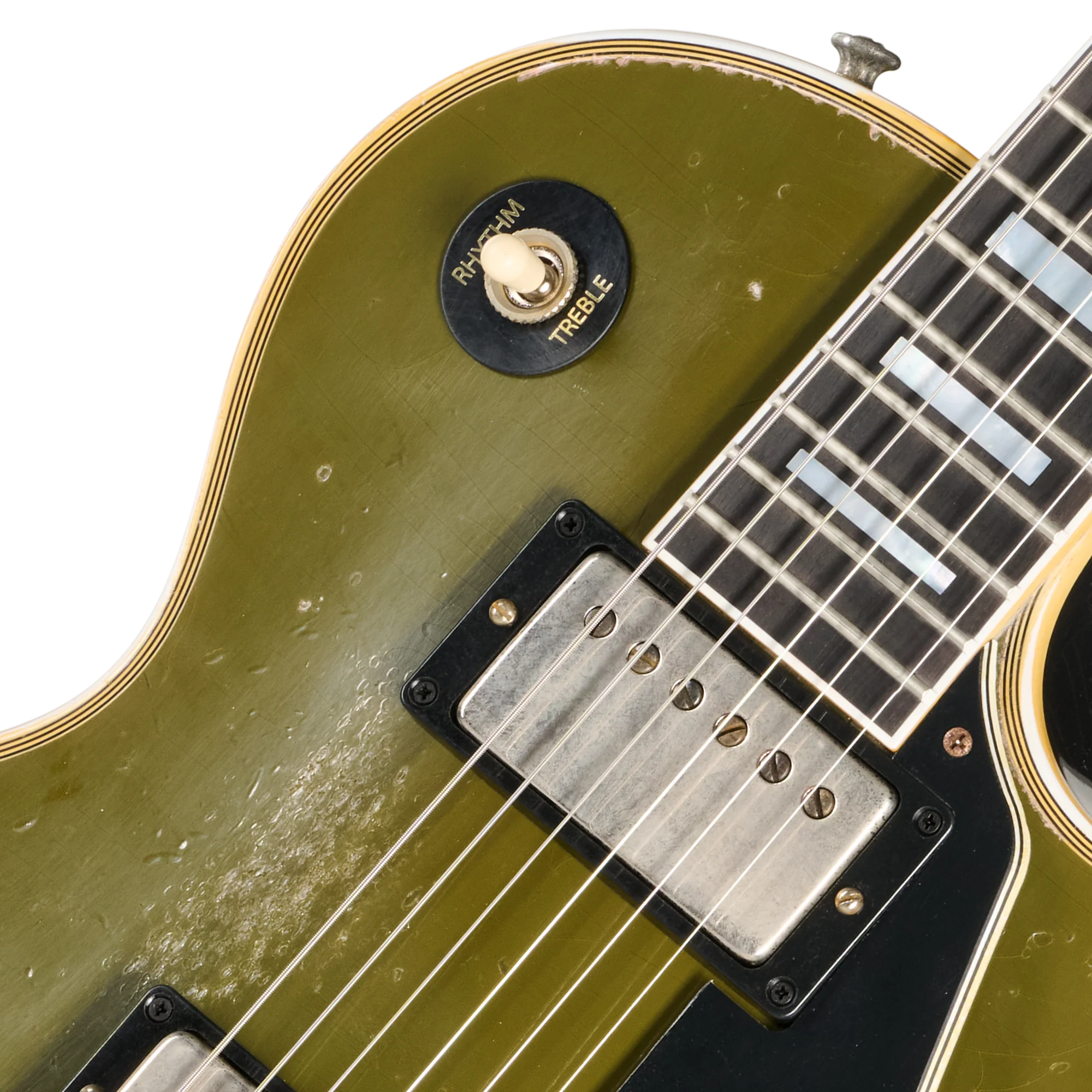 Gibson Custom LE 1968 Les Paul Custom Reissue, Heavy Aged, Olive Drab Top 7 Gibson Custom LE 1968 Les Paul Custom Reissue, Heavy Aged, Olive Drab Top