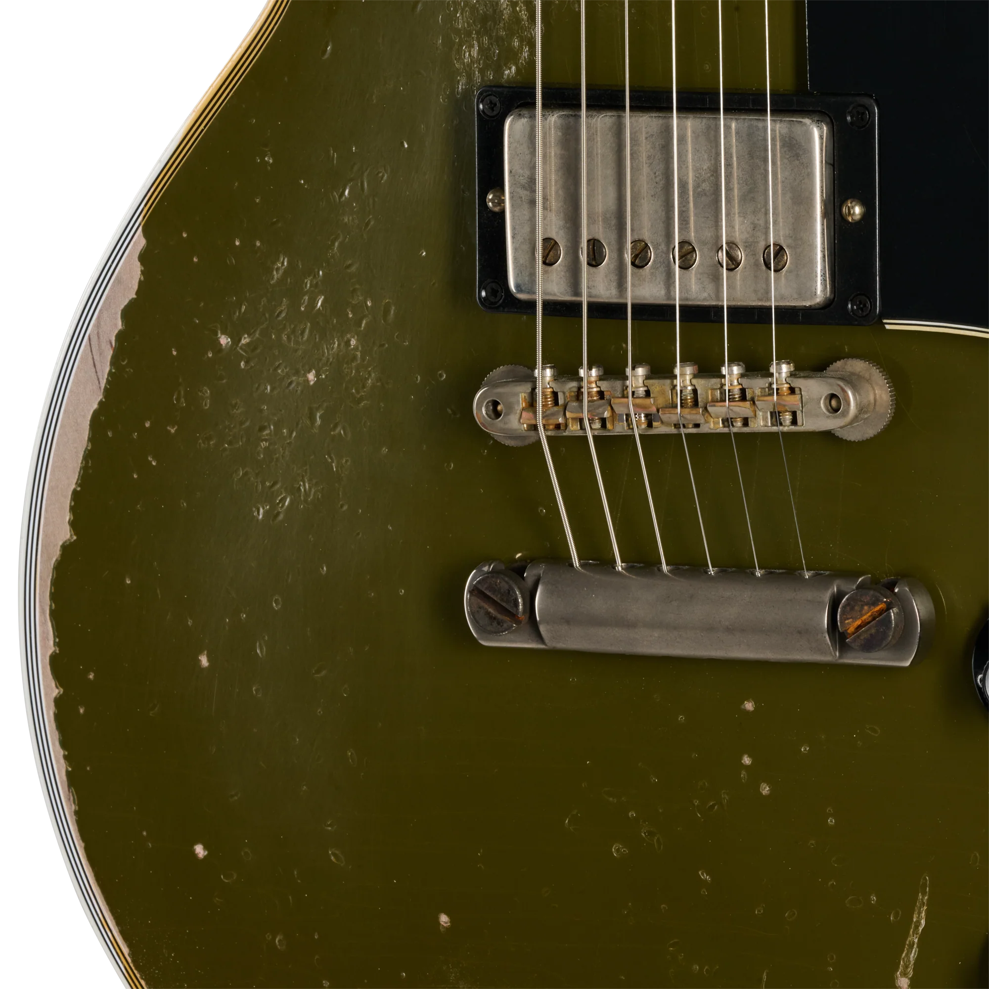 Gibson Custom LE 1968 Les Paul Custom Reissue, Heavy Aged, Olive Drab Top 9 Gibson Custom LE 1968 Les Paul Custom Reissue, Heavy Aged, Olive Drab Top