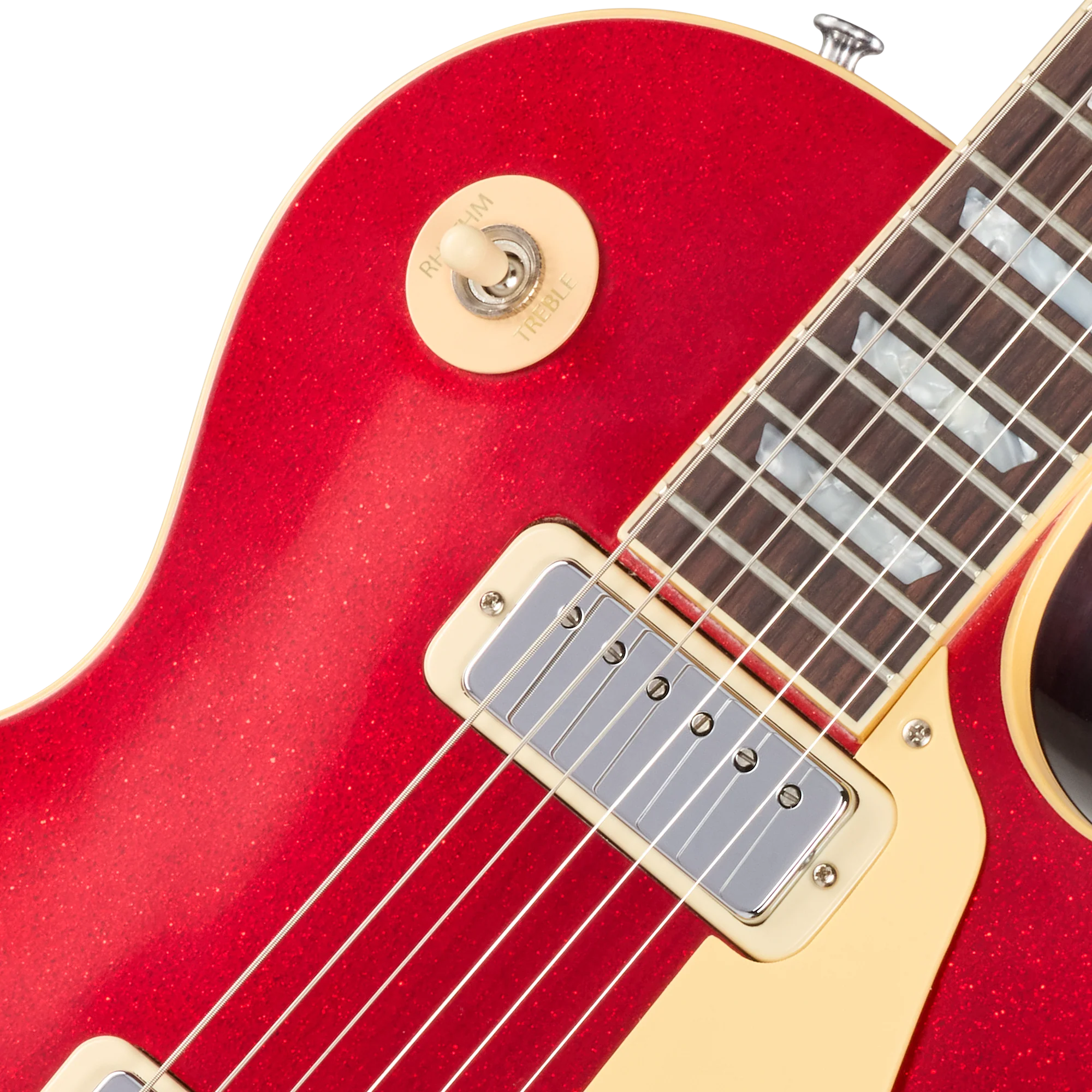 Gibson Custom LE 1976 Les Paul Deluxe Reissue, VOS, Red Sparkle Top 7 Gibson Custom LE 1976 Les Paul Deluxe Reissue, VOS, Red Sparkle Top
