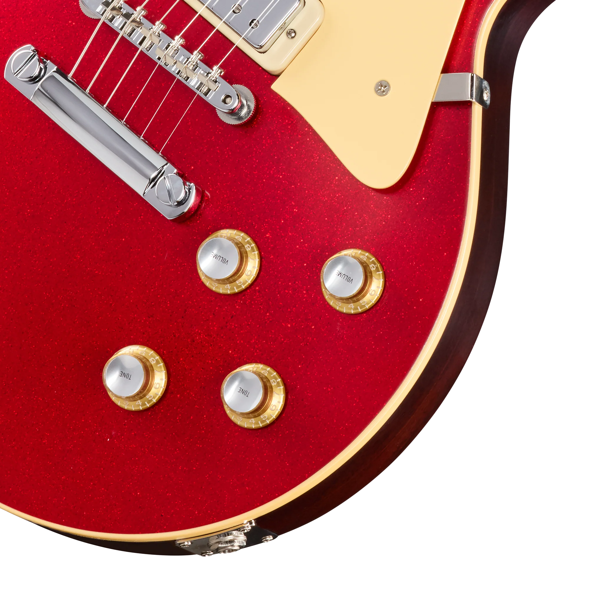 Gibson Custom LE 1976 Les Paul Deluxe Reissue, VOS, Red Sparkle Top 8 Gibson Custom LE 1976 Les Paul Deluxe Reissue, VOS, Red Sparkle Top