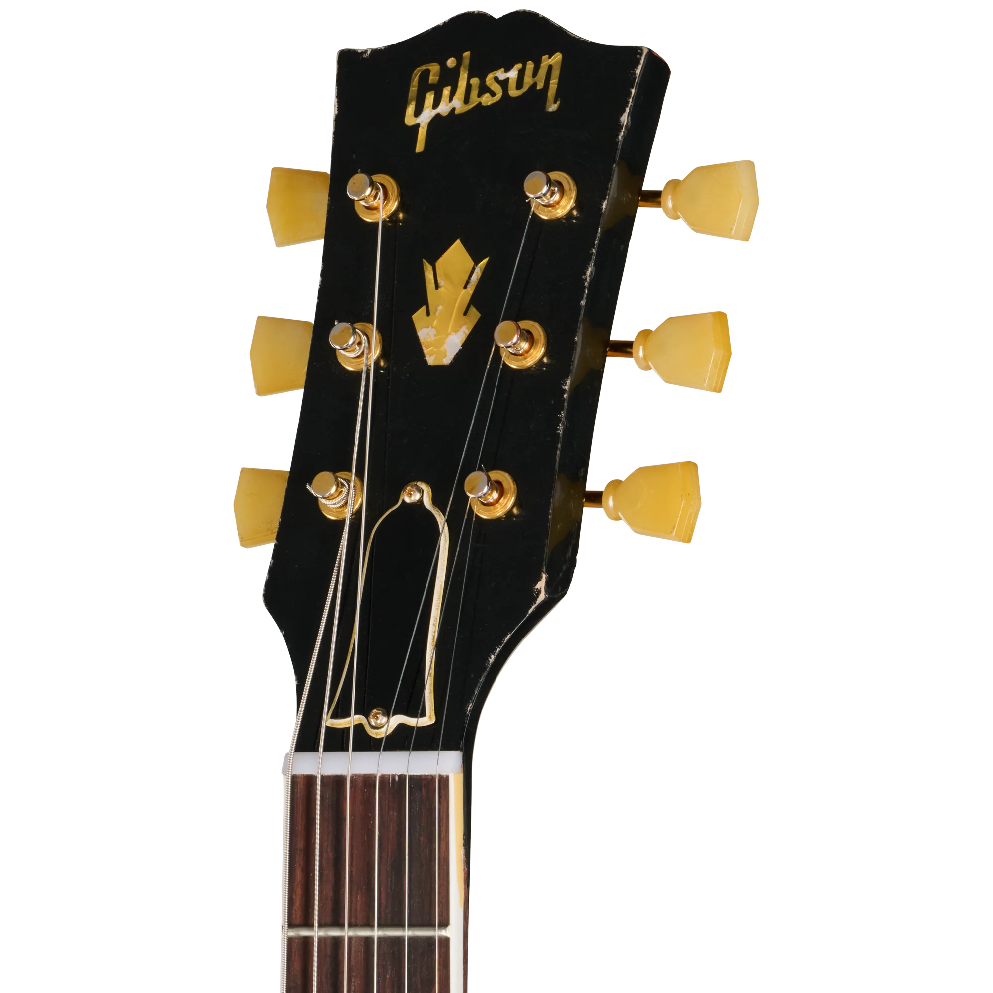 Gibson Custom LE 1959 ES-345 Reissue with Bigsby, Heavy Aged, Ebony 5 Gibson Custom LE 1959 ES-345 Reissue with Bigsby, Heavy Aged, Ebony