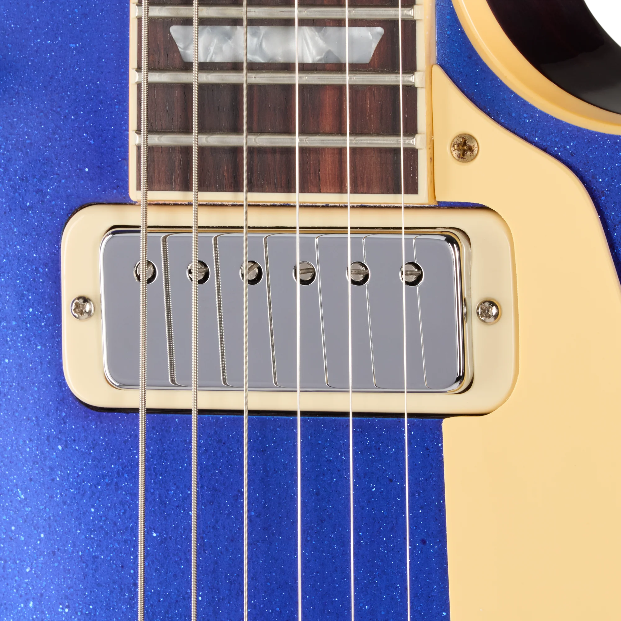 Gibson Custom LE 1976 Les Paul Deluxe Reissue, VOS, Blue Sparkle Top 14 Gibson Custom LE 1976 Les Paul Deluxe Reissue, VOS, Blue Sparkle Top