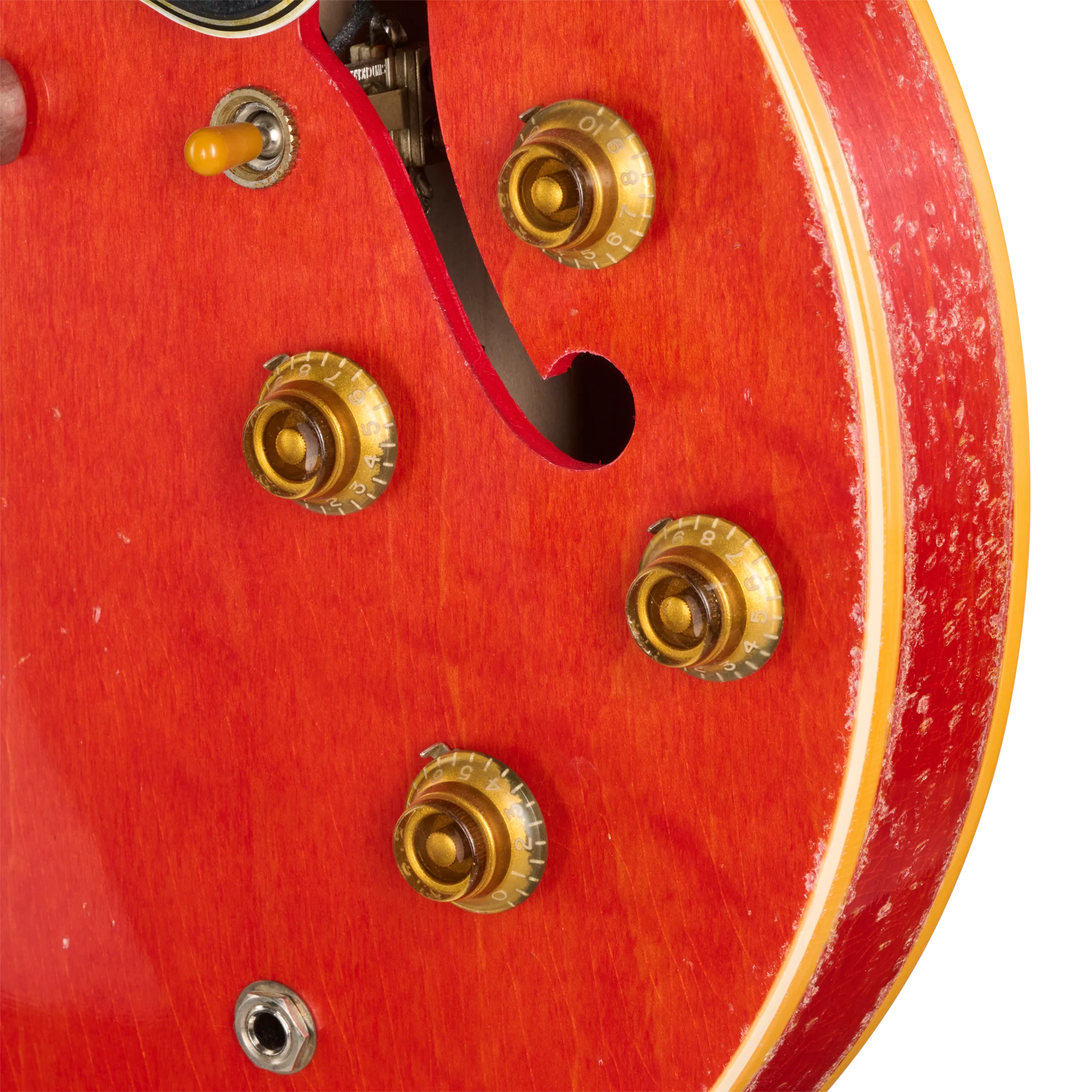 Gibson Custom LE 1958 ES-335 Reissue, Heavy Aged, Watermelon 11 Gibson Custom LE 1958 ES-335 Reissue, Heavy Aged, Watermelon