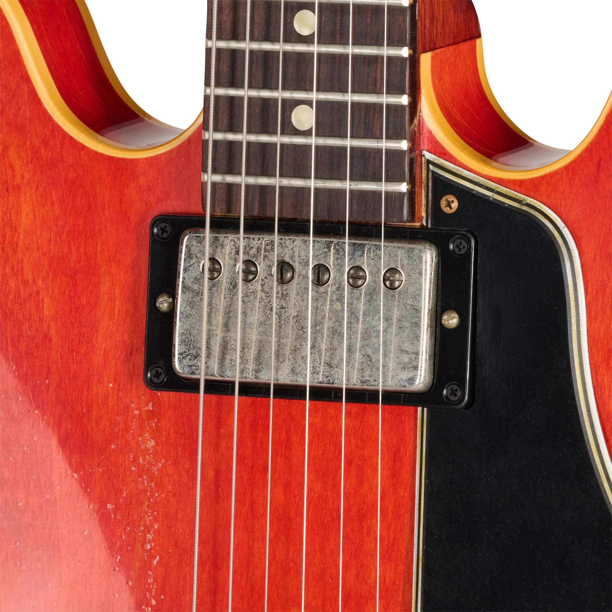 Gibson Custom LE 1958 ES-335 Reissue, Heavy Aged, Watermelon 13 Gibson Custom LE 1958 ES-335 Reissue, Heavy Aged, Watermelon