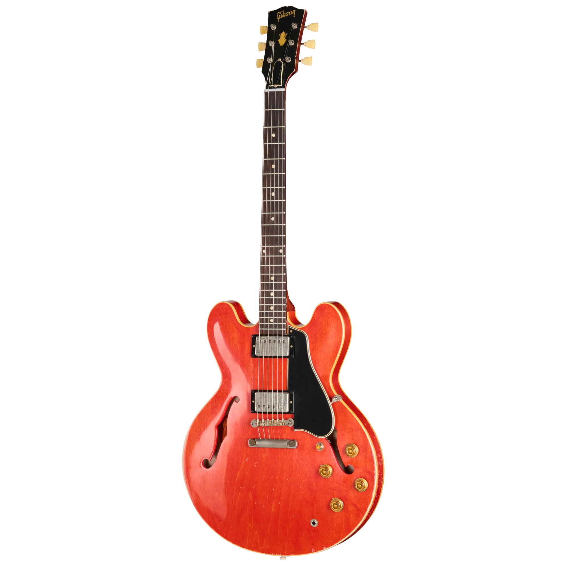 Gibson Custom LE 1958 ES-335 Reissue, Heavy Aged, Watermelon 3 Gibson Custom LE 1958 ES-335 Reissue, Heavy Aged, Watermelon