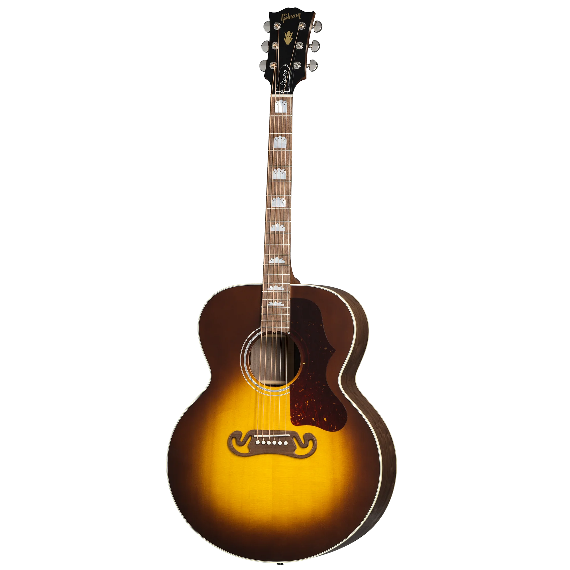 Gibson SJ-200 Studio Walnut, Satin Walnut Burst 3 Gibson SJ-200 Studio Walnut, Satin Walnut Burst
