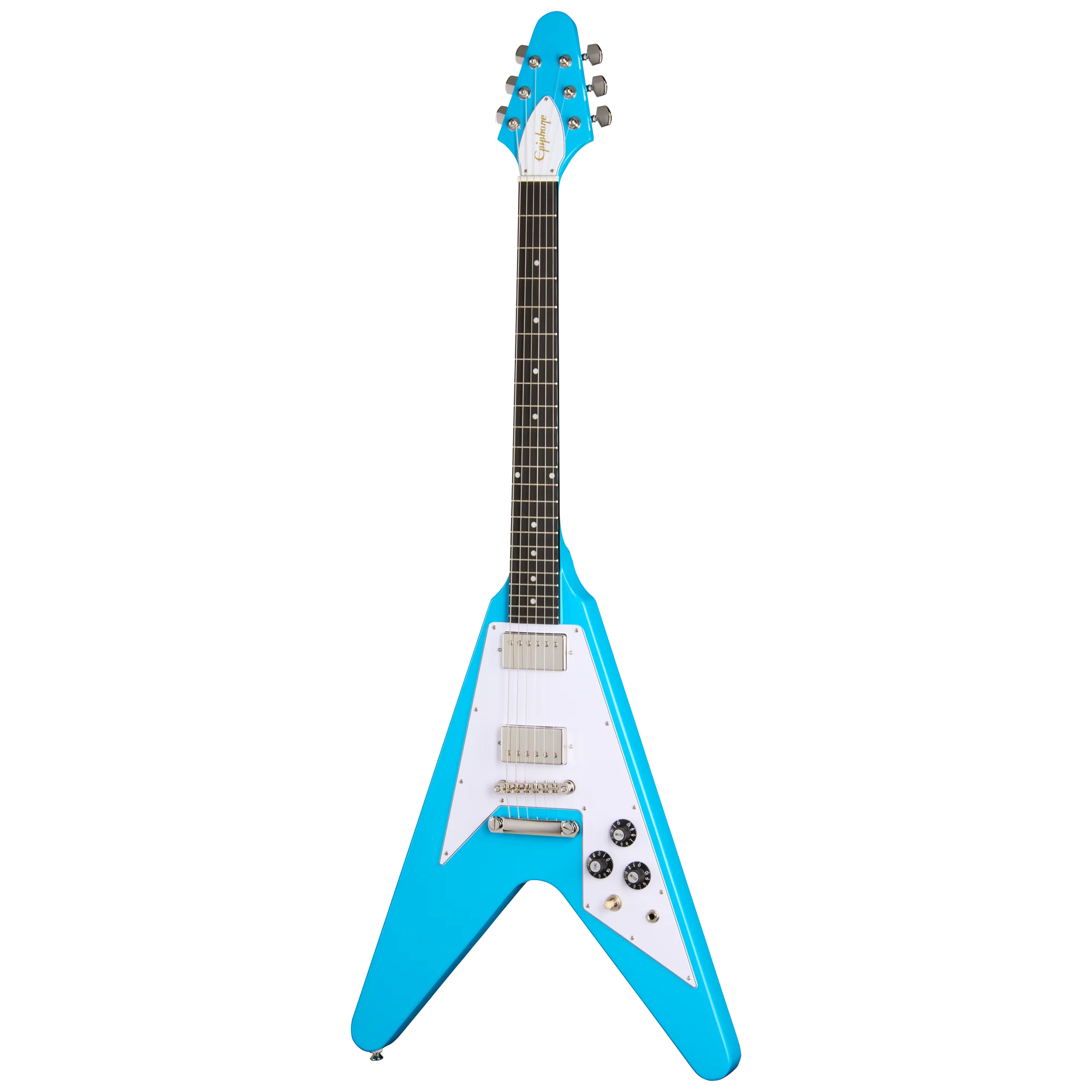 Epiphone Flying V 70s, Maui Blue 3 Epiphone Flying V 70s, Maui Blue