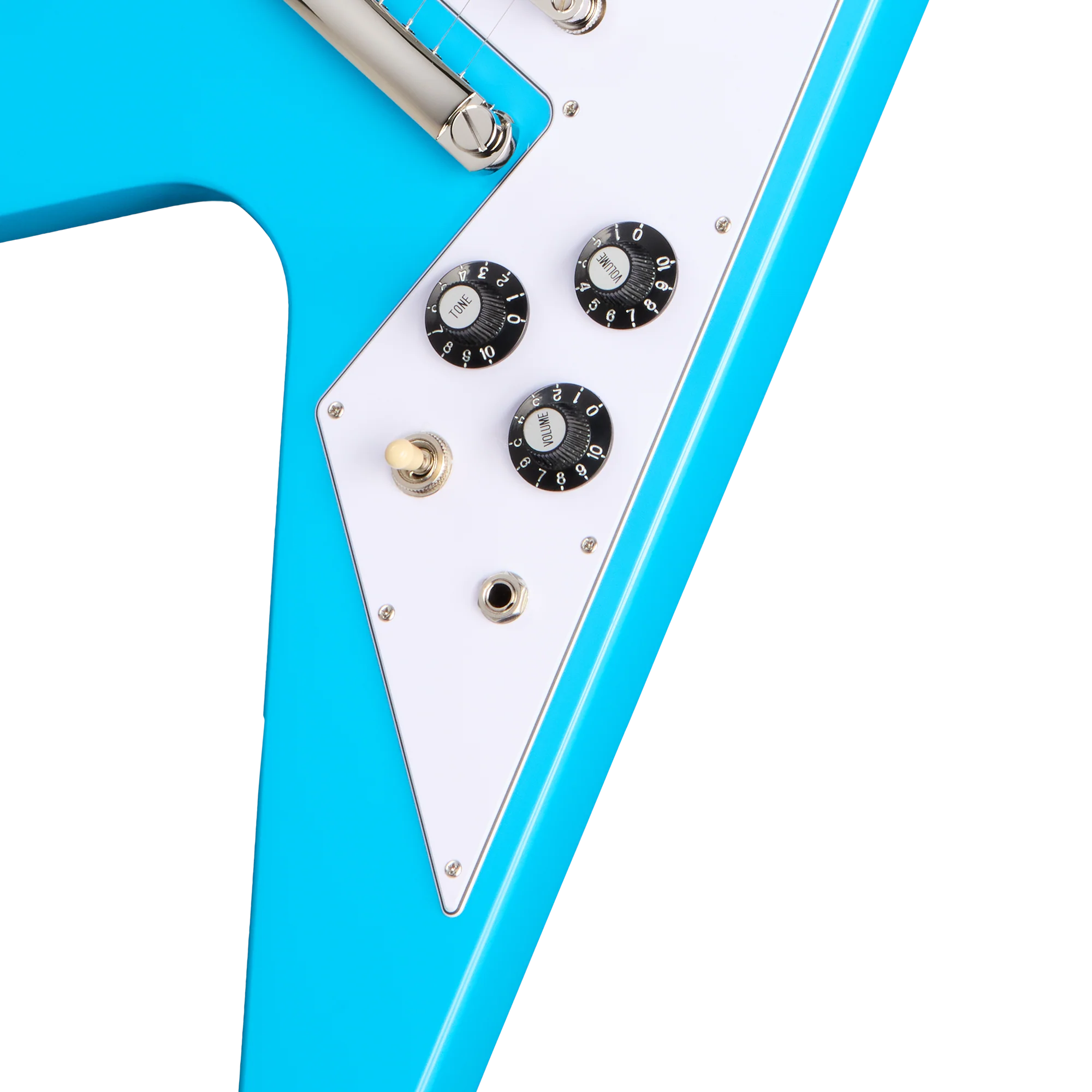 Epiphone Flying V 70s, Maui Blue 8 Epiphone Flying V 70s, Maui Blue
