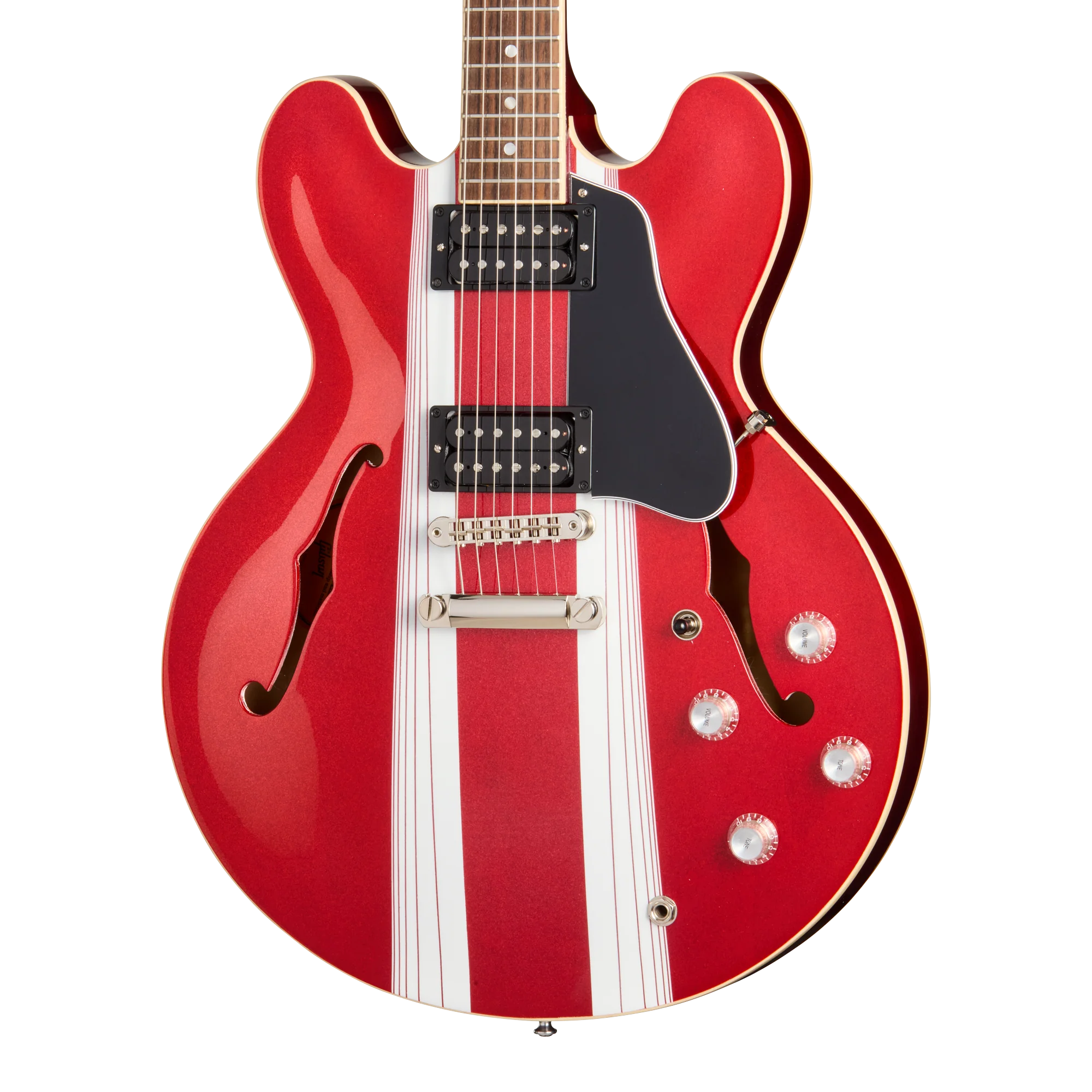 Gibson Mod™ Collection ES-335, Urgent Red Razorstripe