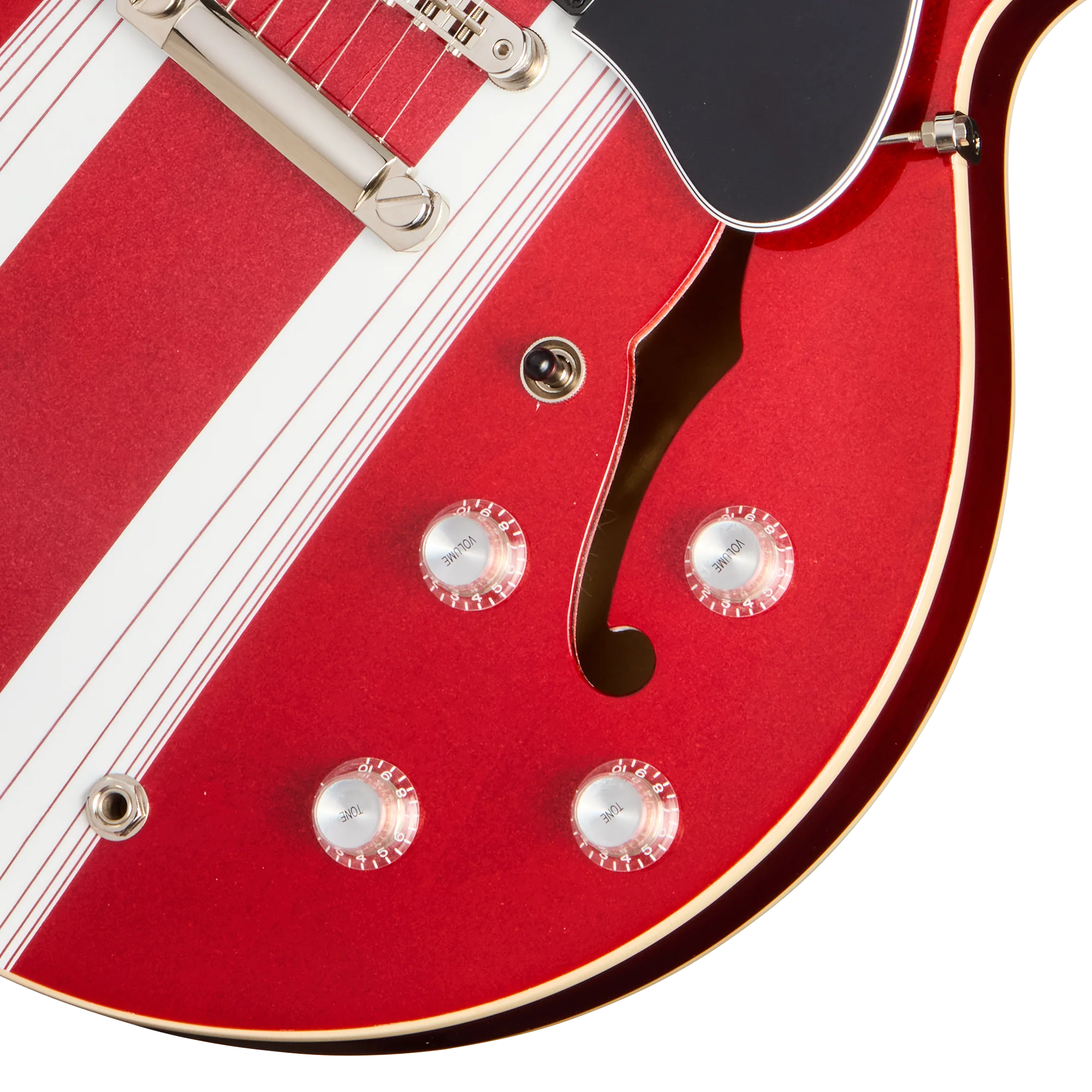 Gibson Mod™ Collection ES-335, Urgent Red Razorstripe 8 Gibson Mod™ Collection ES-335, Urgent Red Razorstripe