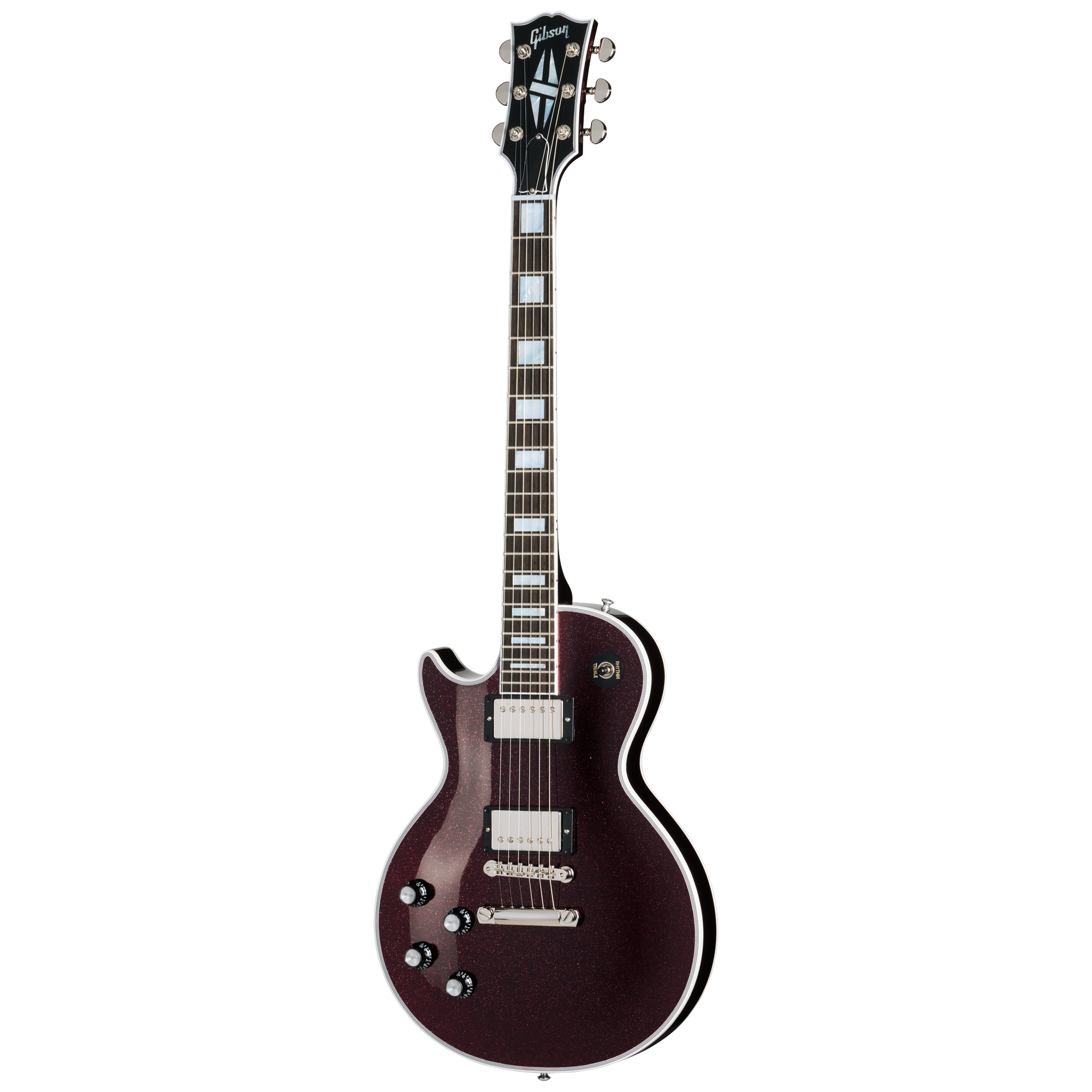 Gibson Mod™ Collection 1968 Les Paul Custom Reissue, Left-Handed, Sangria Sparkle 2 Gibson Mod™ Collection 1968 Les Paul Custom Reissue, Left-Handed, Sangria Sparkle