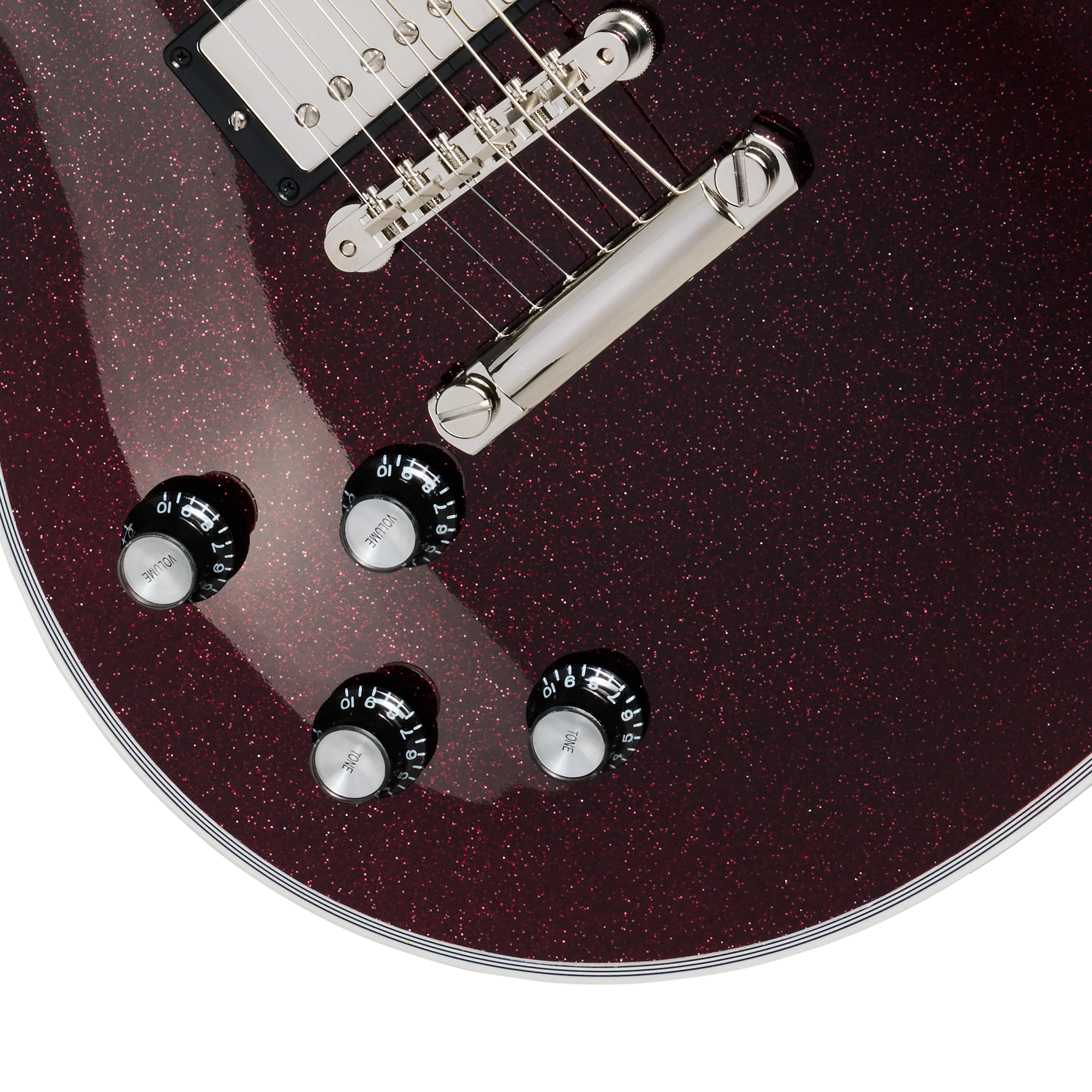 Gibson Mod™ Collection 1968 Les Paul Custom Reissue, Left-Handed, Sangria Sparkle 8 Gibson Mod™ Collection 1968 Les Paul Custom Reissue, Left-Handed, Sangria Sparkle