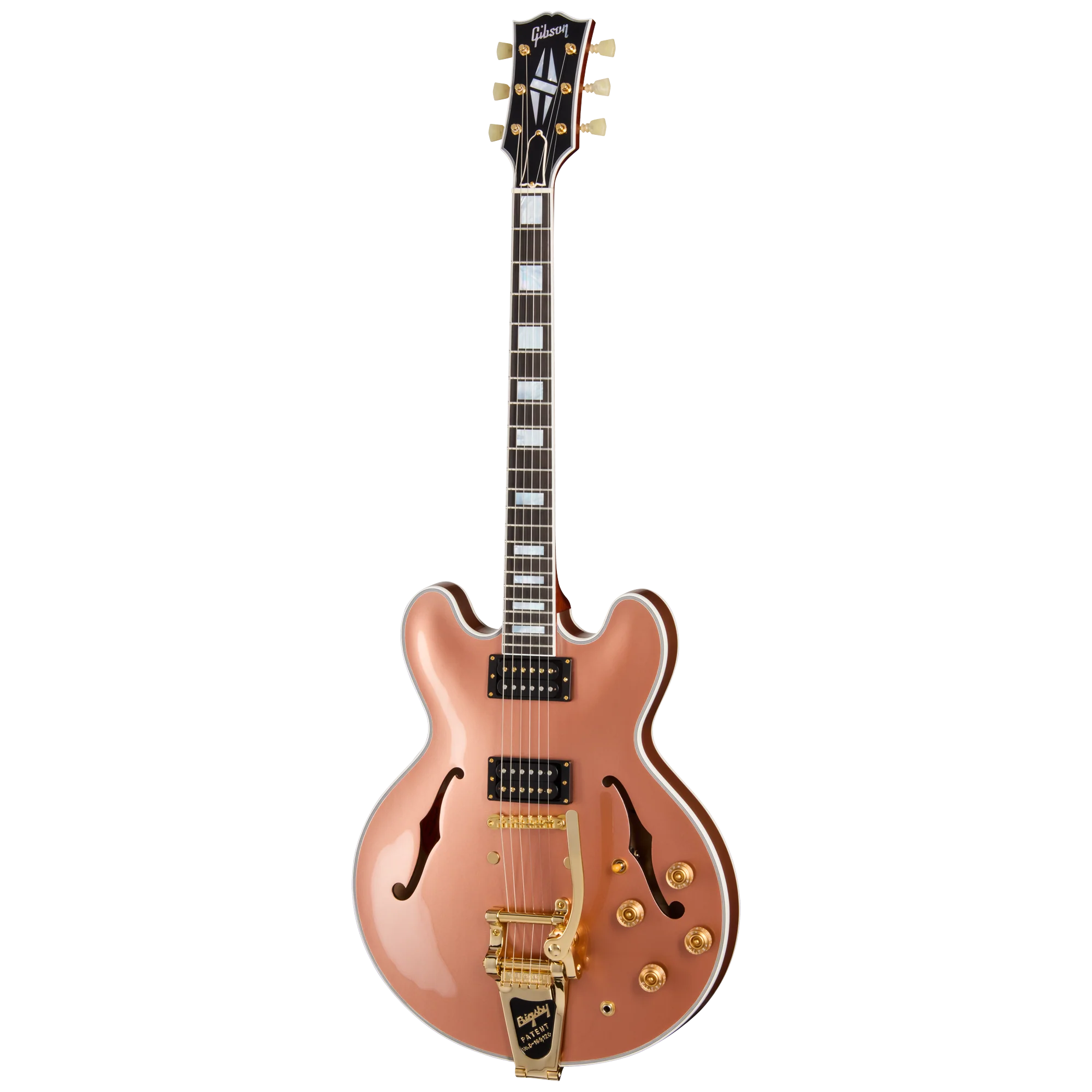 Gibson Mod™ Collection 1959 ES-355 Reissue, Peach Champagne 3 Gibson Mod™ Collection 1959 ES-355 Reissue, Peach Champagne