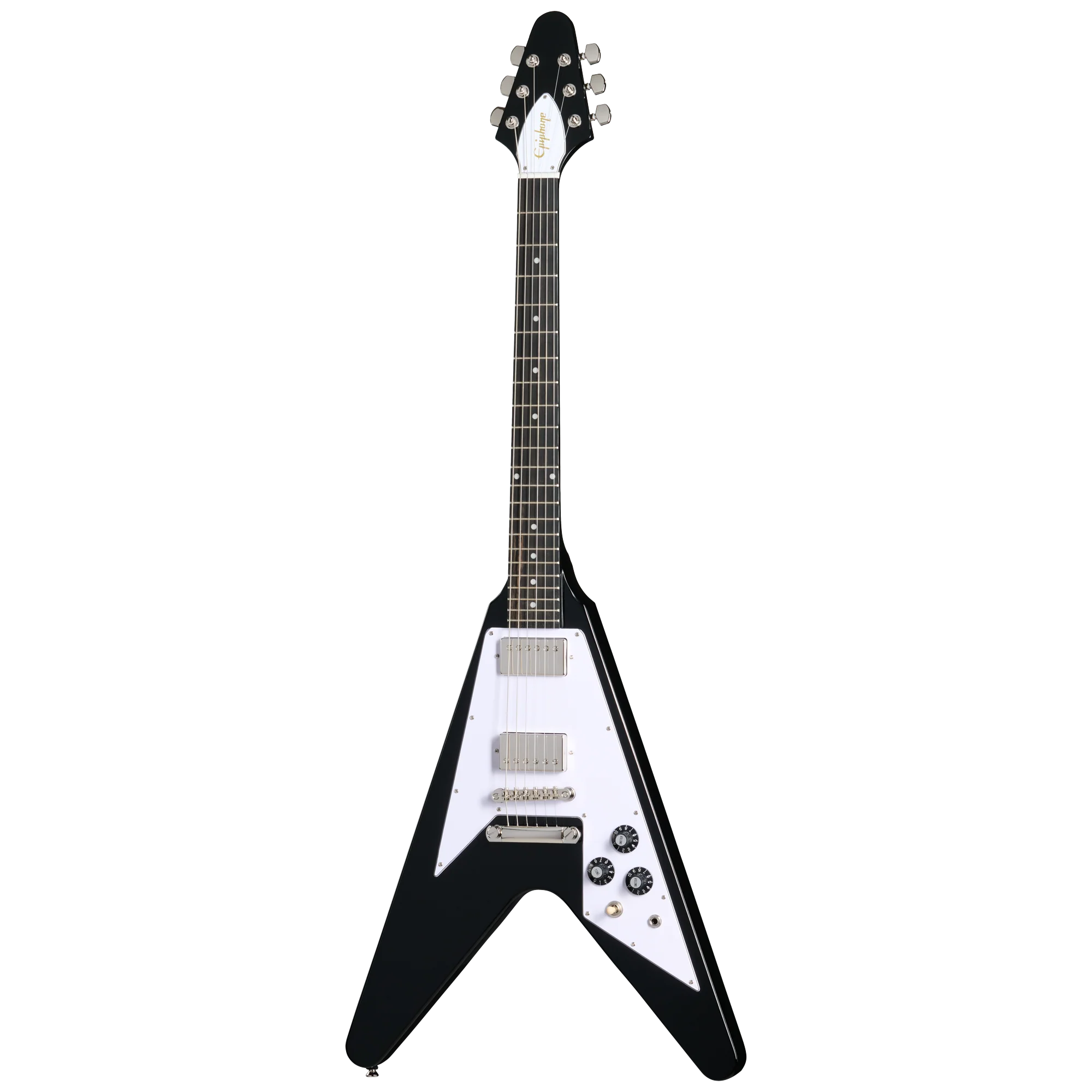 Epiphone Flying V 70s, Ebony, Exclusive 3 Epiphone Flying V 70s, Ebony, Exclusive