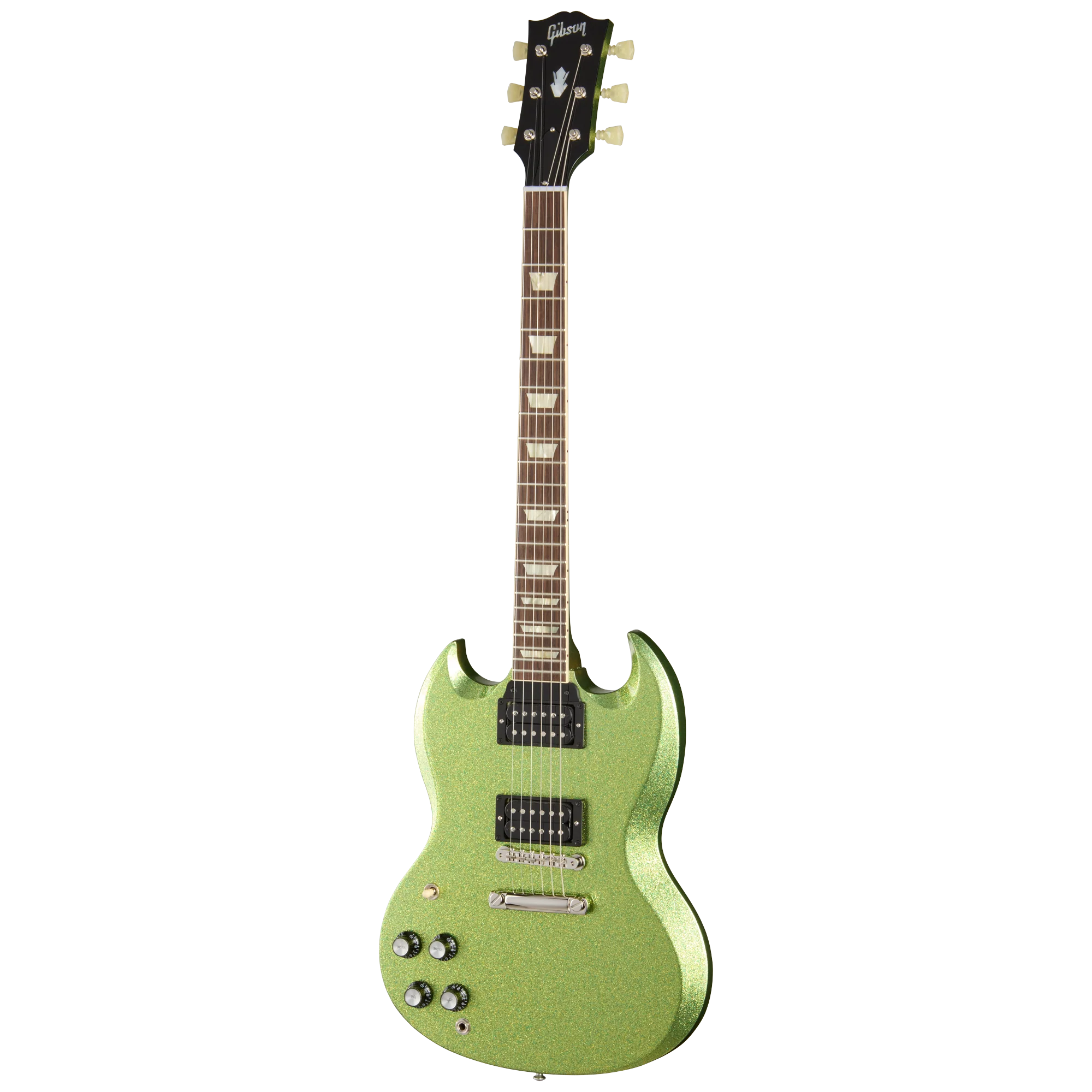 Gibson Mod™ Collection 1961 Les Paul SG Standard Reissue, Left-Handed, Chartreuse Sparkle 3 Gibson Mod™ Collection 1961 Les Paul SG Standard Reissue, Left-Handed, Chartreuse Sparkle