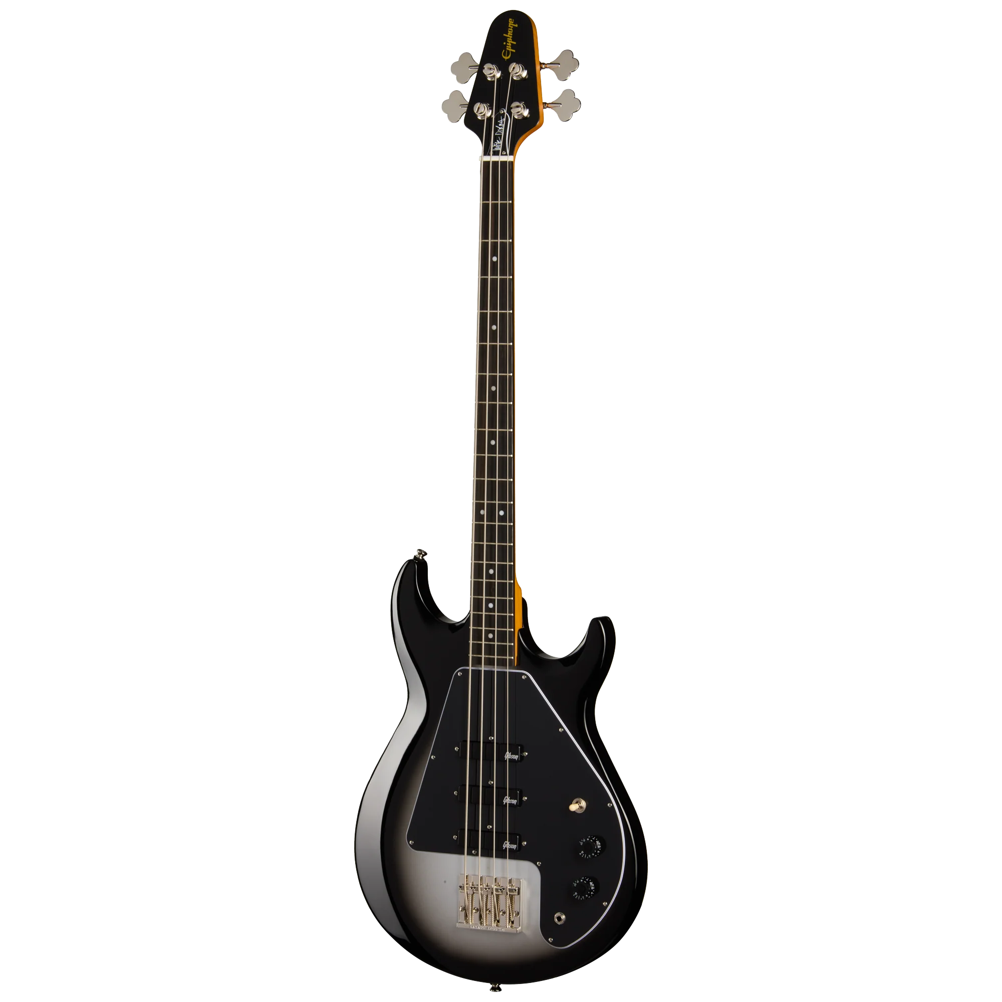 Epiphone Mike Dirnt Grabber G-3 Bass, Silverburst 3 Epiphone Mike Dirnt Grabber G-3 Bass, Silverburst