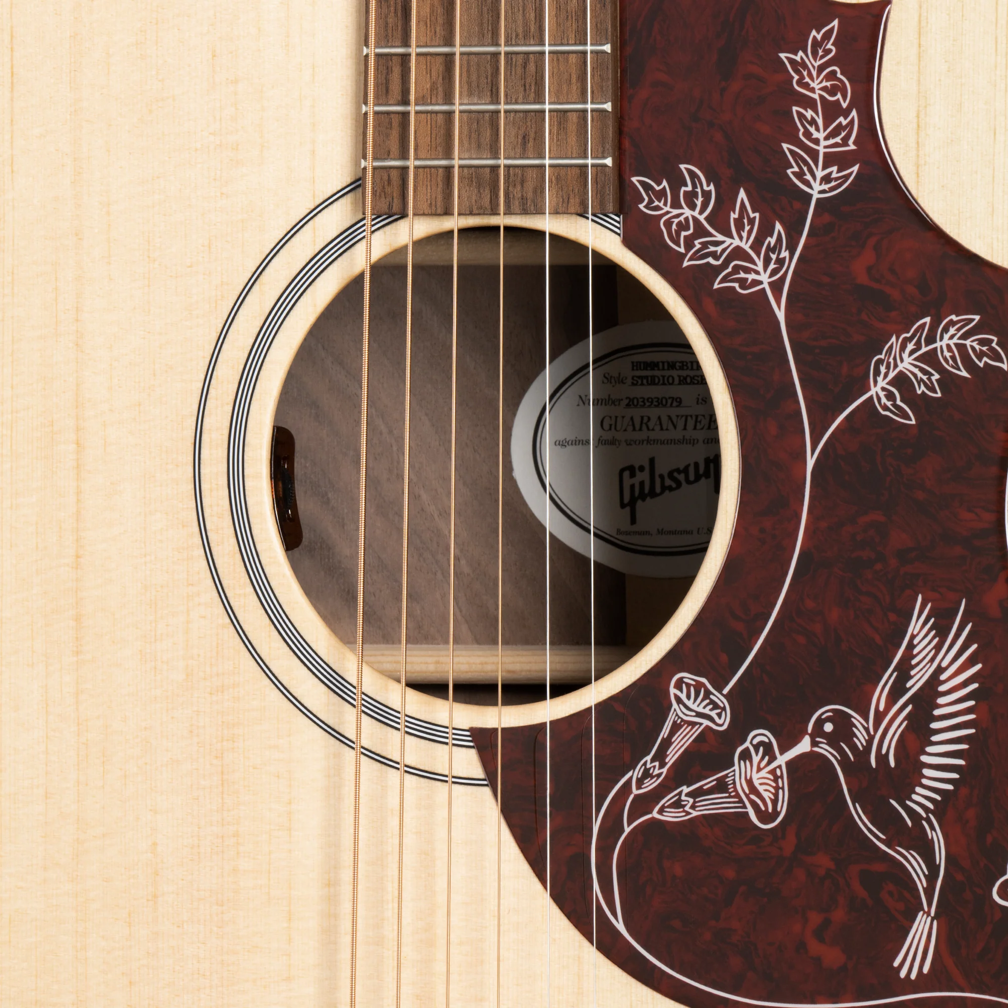 Gibson Hummingbird Studio Walnut, Satin Natural 5 Gibson Hummingbird Studio Walnut, Satin Natural