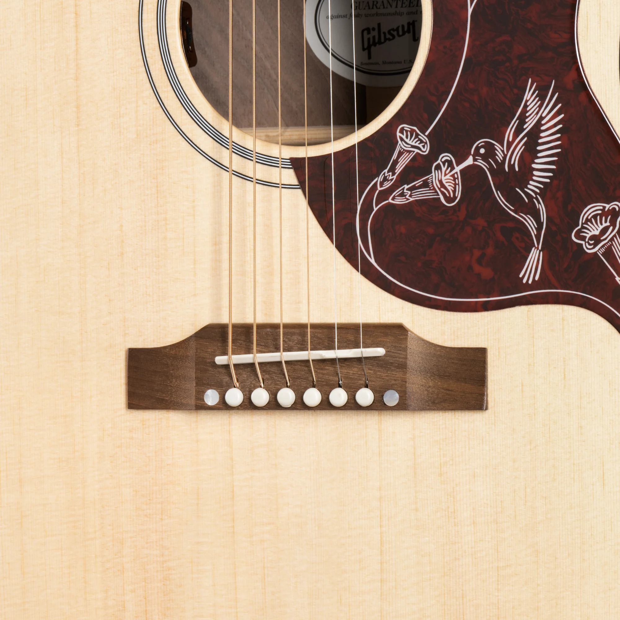 Gibson Hummingbird Studio Walnut, Satin Natural 6 Gibson Hummingbird Studio Walnut, Satin Natural