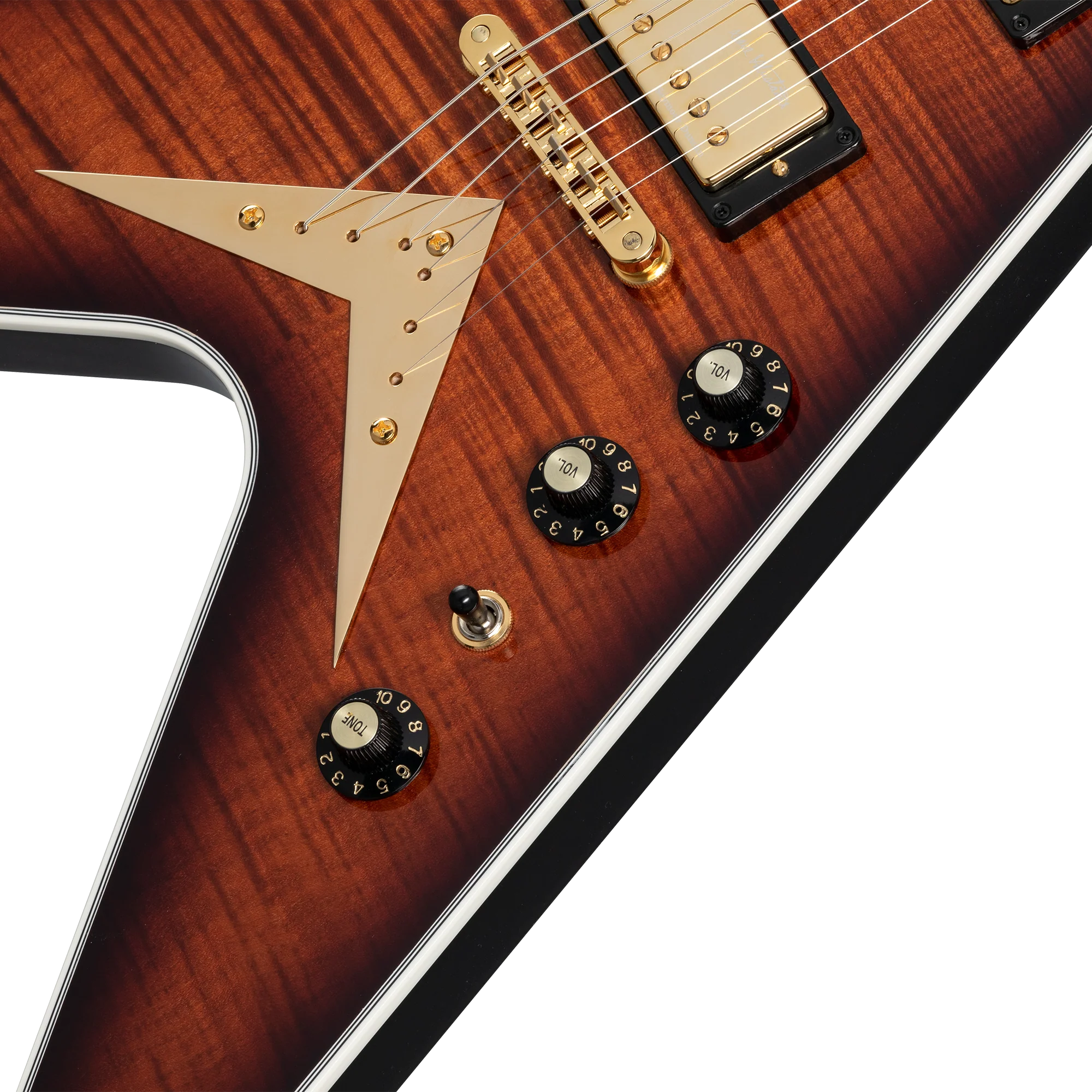 Gibson Custom Dave Mustaine Flying V EXP Limited Edition, Red Amber Burst 5 Gibson Custom Dave Mustaine Flying V EXP Limited Edition, Red Amber Burst