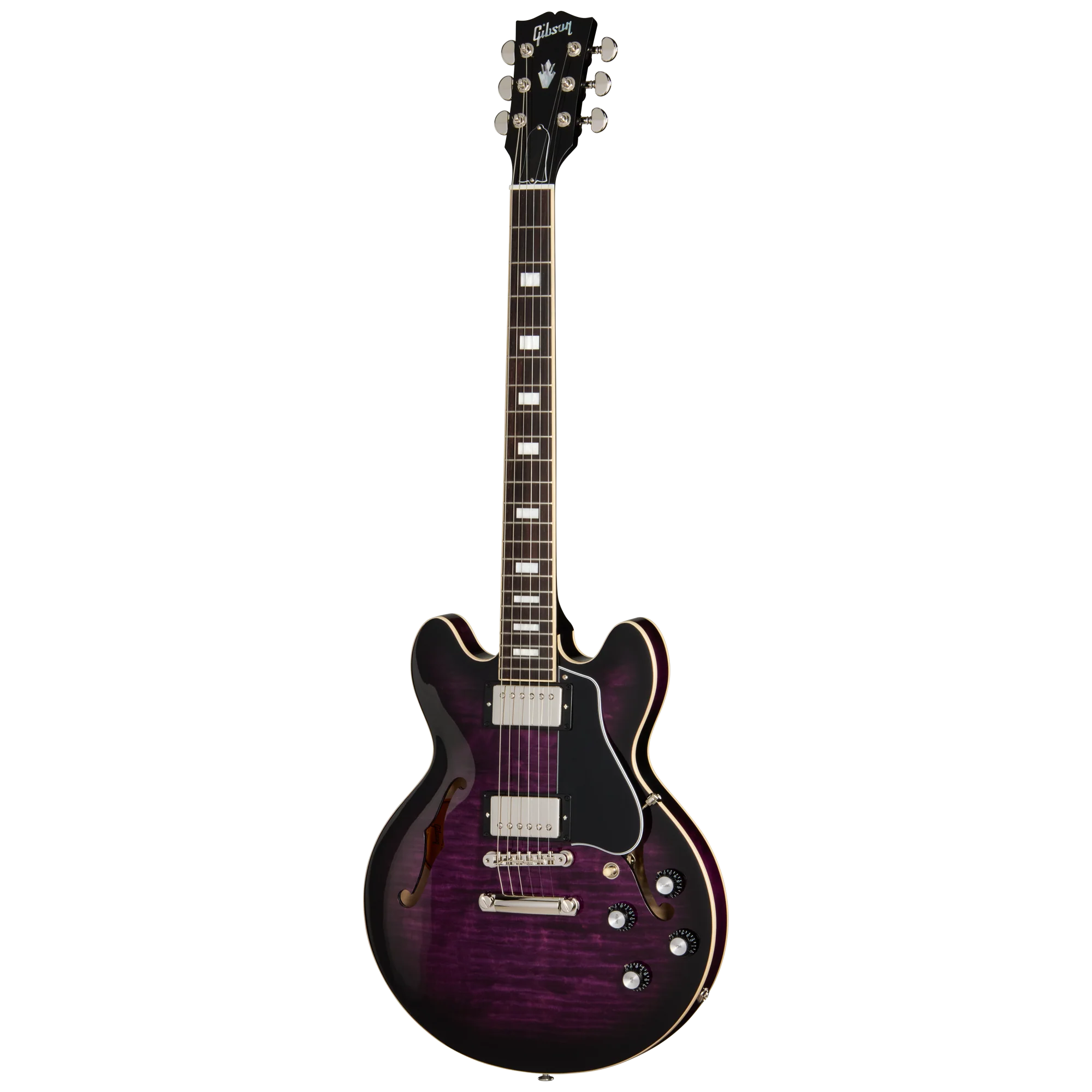 Gibson ES-339 Figured, Dark Purple Burst 3 Gibson ES-339 Figured, Dark Purple Burst
