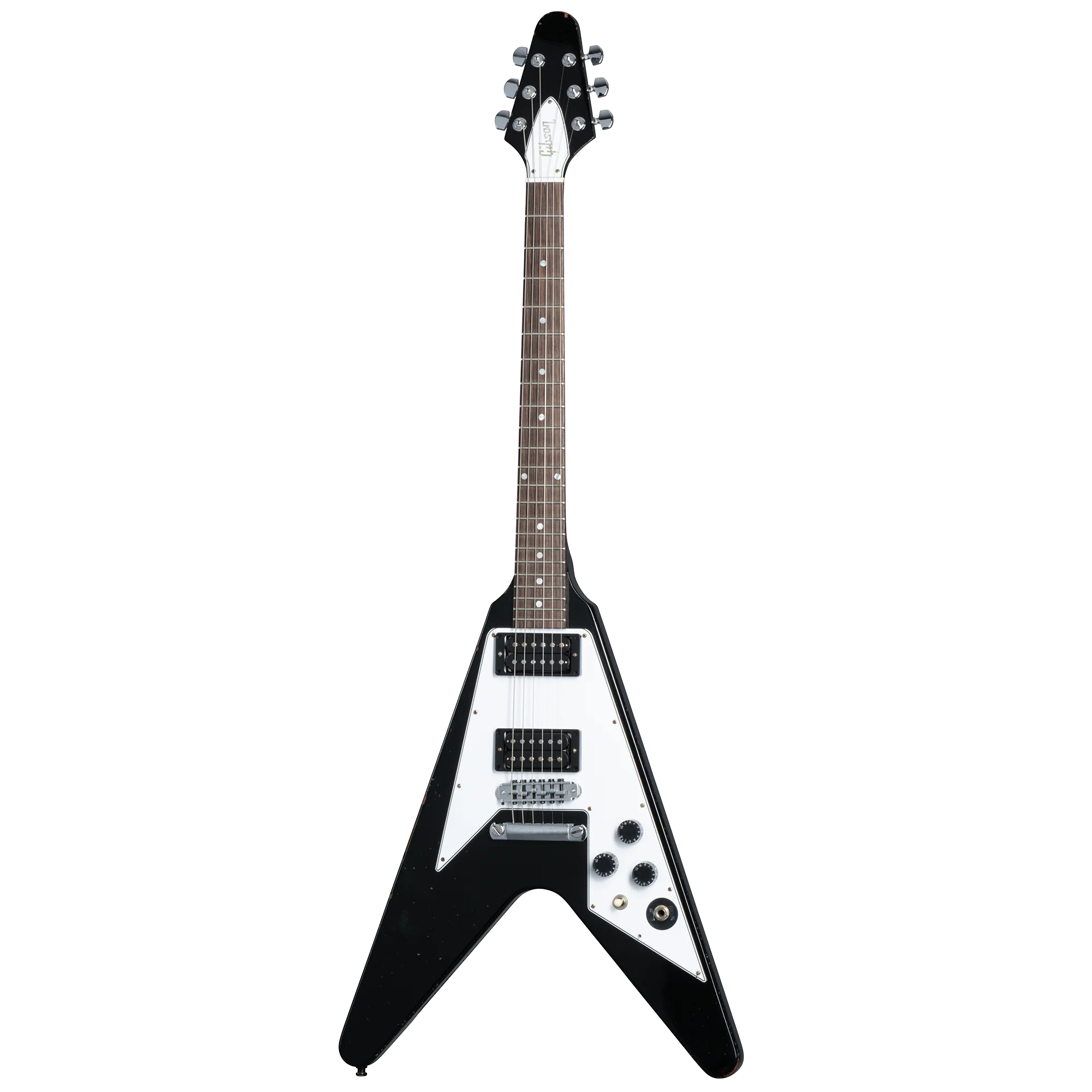 Gibson Custom Kirk Hammett 1979 Flying V, Ebony 3 Gibson Custom Kirk Hammett 1979 Flying V, Ebony