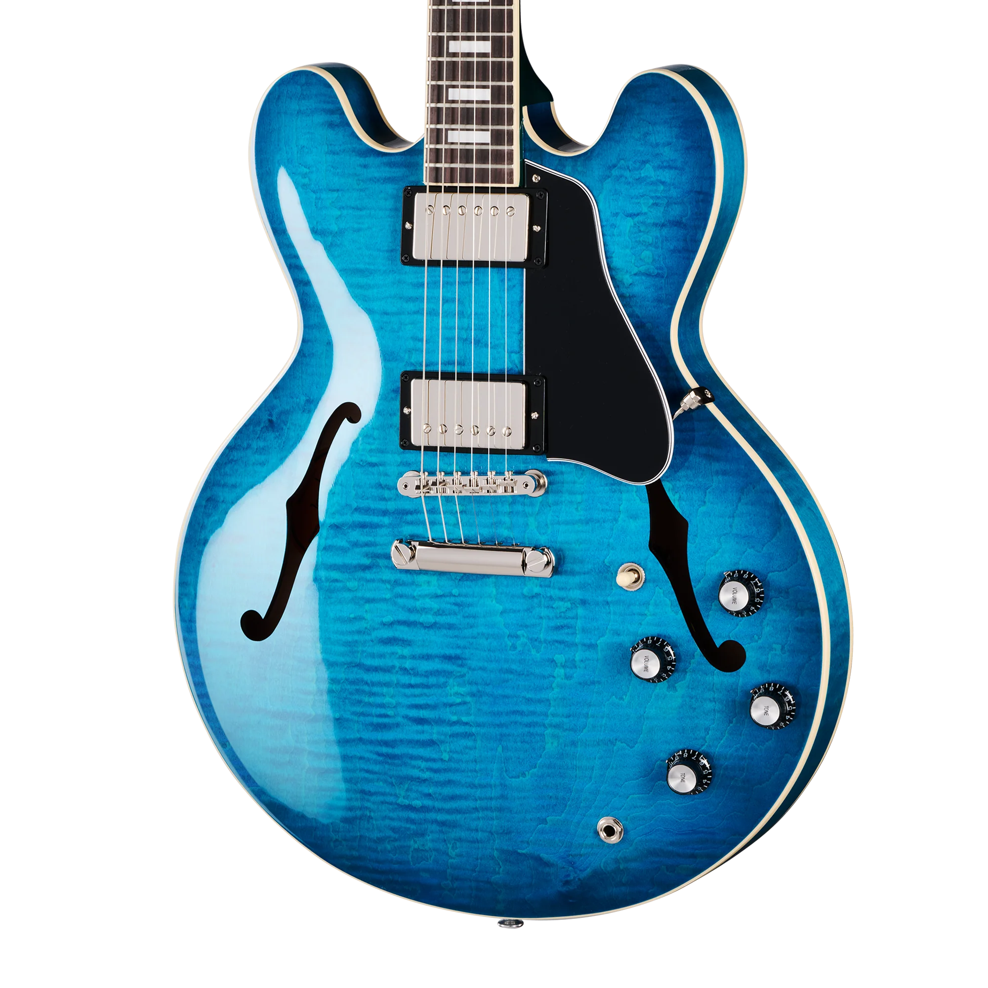 Gibson ES-335  Figured Custom Color, Ocean Water Perimeter, Exclusive