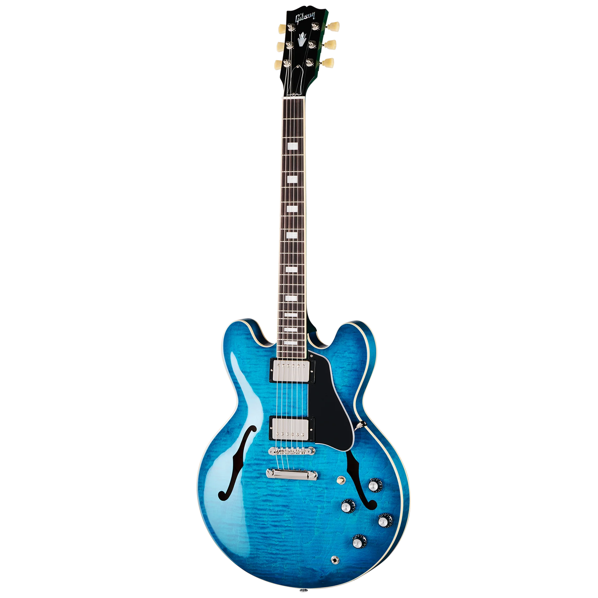 Gibson ES-335 Figured Custom Color, Ocean Water Perimeter, Exclusive 3 Gibson ES-335 Figured Custom Color, Ocean Water Perimeter, Exclusive