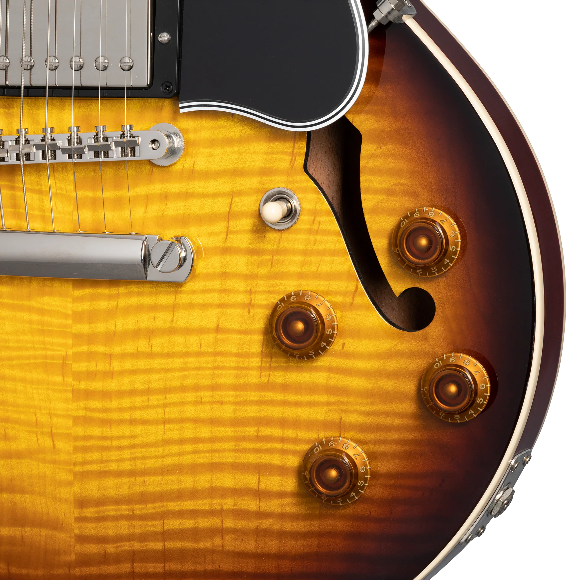 Gibson CS-336 Figured Top Vintage Sunburst 5 Gibson CS-336 Figured Top Vintage Sunburst
