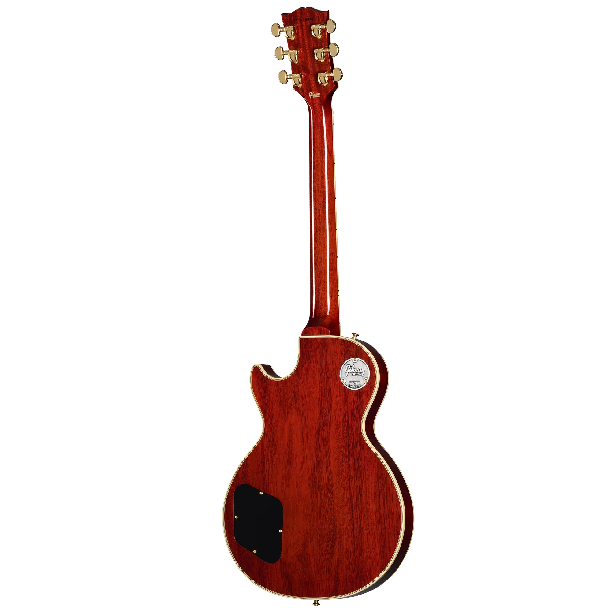 Gibson Custom Les Paul Custom 1-Piece 5A Quilt Maple Top, Orange Twilight Fade, Exclusive 4 Gibson Custom Les Paul Custom 1-Piece 5A Quilt Maple Top, Orange Twilight Fade, Exclusive