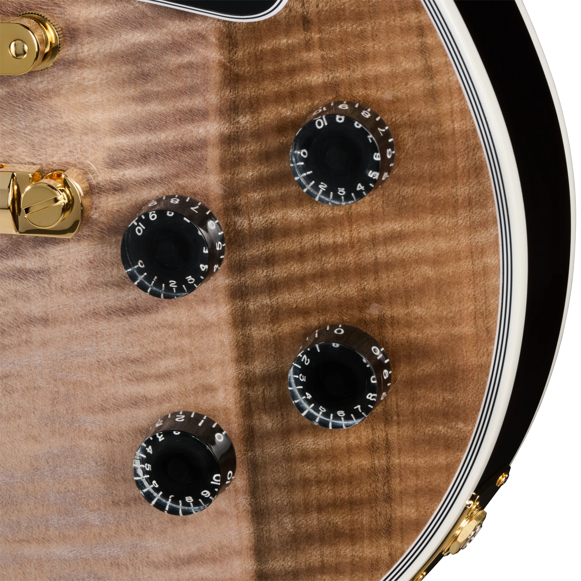 Gibson Custom Les Paul Custom with Figured Maple Heartwood Top, Gloss, Light Charcoal 11 Gibson Custom Les Paul Custom with Figured Maple Heartwood Top, Gloss, Light Charcoal