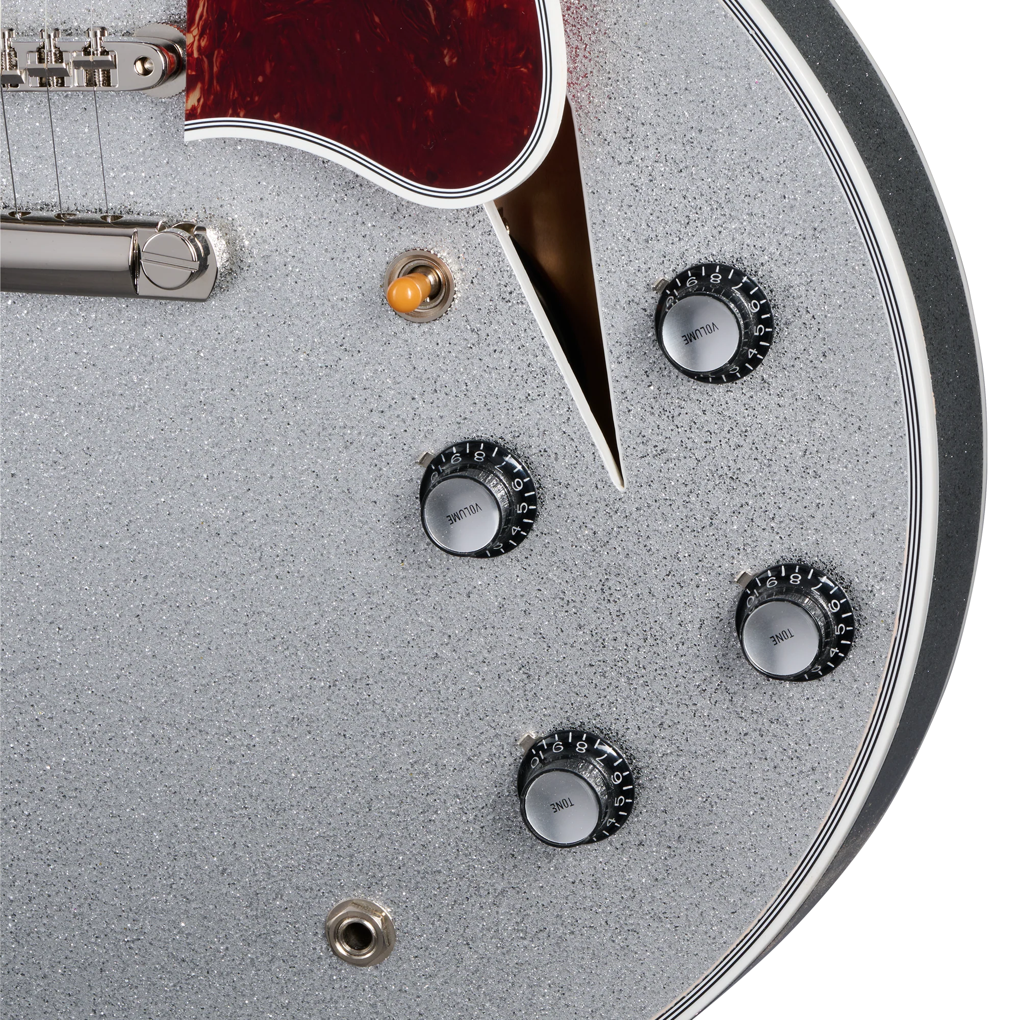 Gibson Custom 1959 ES-355 Reissue with Diamond F-Holes, Gloss, Silver Sparkle 8 Gibson Custom 1959 ES-355 Reissue with Diamond F-Holes, Gloss, Silver Sparkle