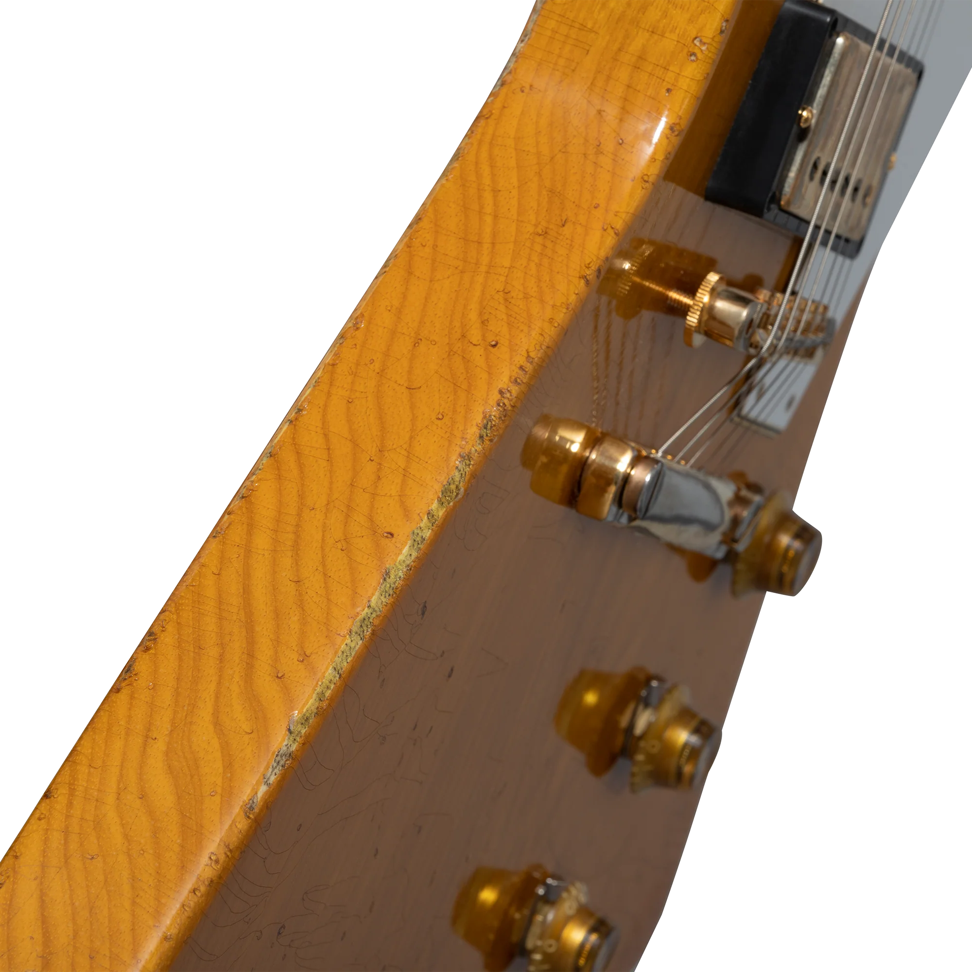 Gibson Custom 58 Korina Explorer Brazilian Rosewood Fingerboard, Aged Natural 11 Gibson Custom 58 Korina Explorer Brazilian Rosewood Fingerboard, Aged Natural