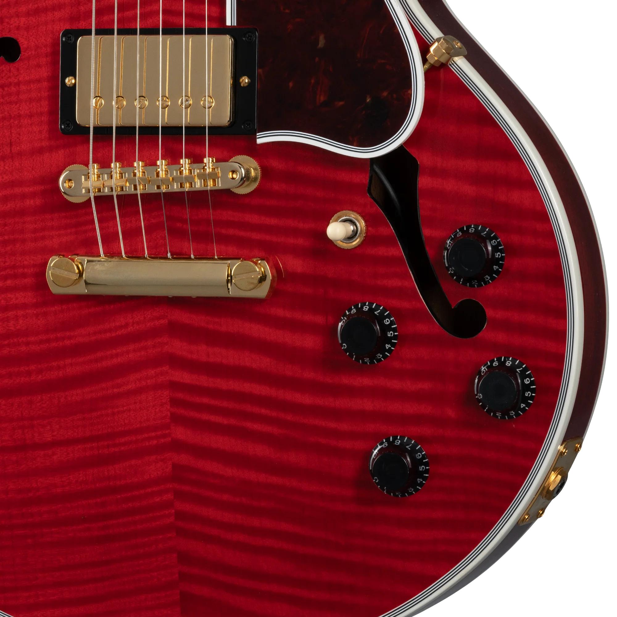 Gibson Custom CS-356 Figured Top, Faded Cherry 9 Gibson Custom CS-356 Figured Top, Faded Cherry