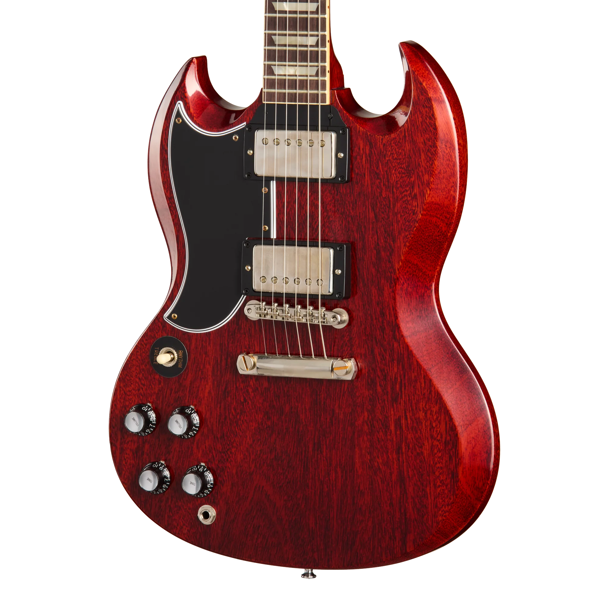 Gibson Custom 1961 Les Paul SG Standard Stop Bar, Left-Handed, Cherry Red 1 Gibson Custom 1961 Les Paul SG Standard Stop Bar, Left-Handed, Cherry Red