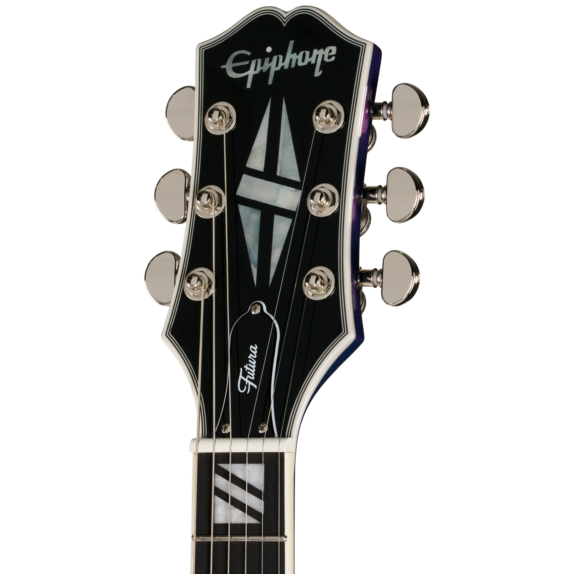Epiphone Futura Les Paul Custom, Twilight Shift 4 Epiphone Futura Les Paul Custom, Twilight Shift