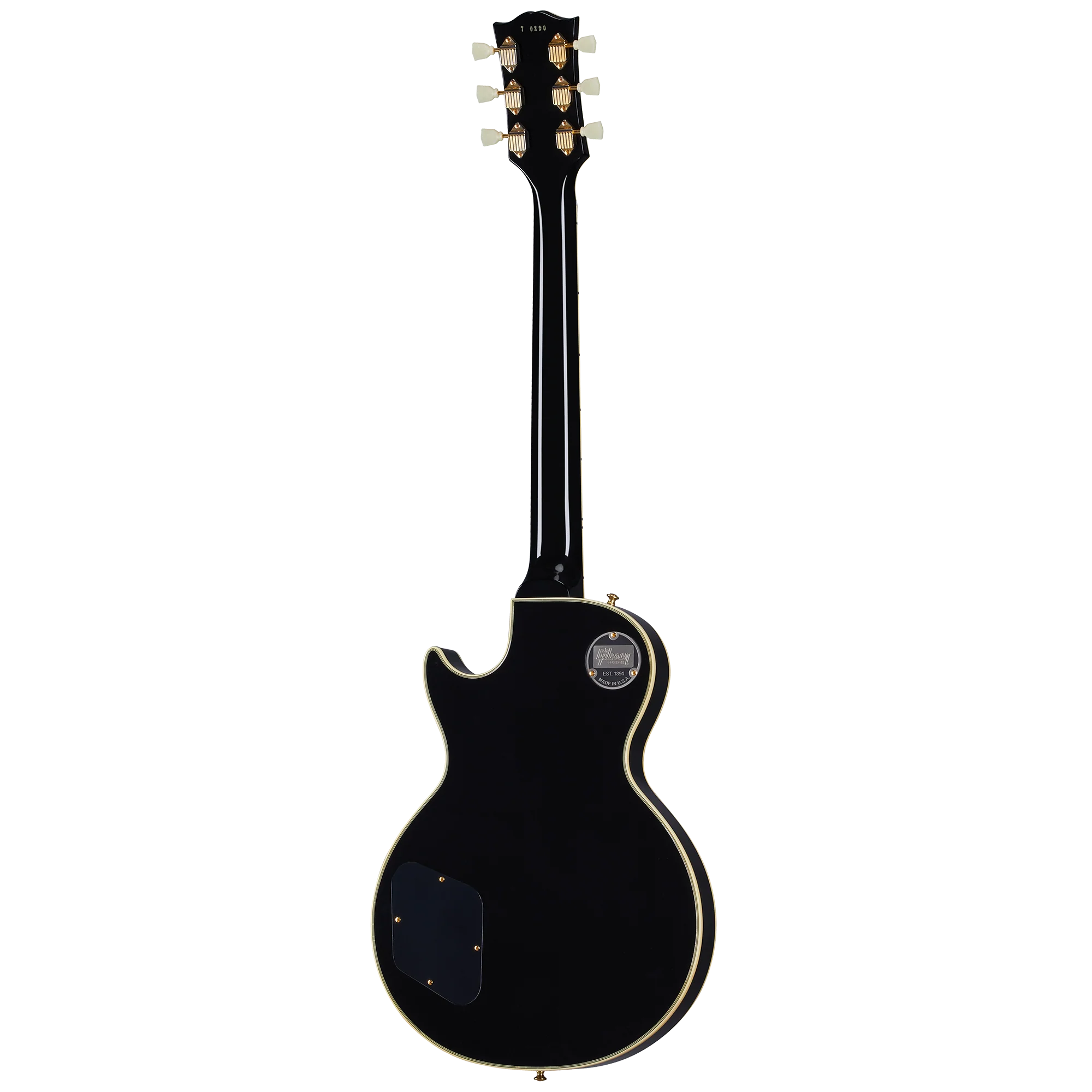 Gibson Custom 1957 Les Paul Custom Reissue 2-Pickup, Ultra Light Aged, Ebony 4 Gibson Custom 1957 Les Paul Custom Reissue 2-Pickup, Ultra Light Aged, Ebony