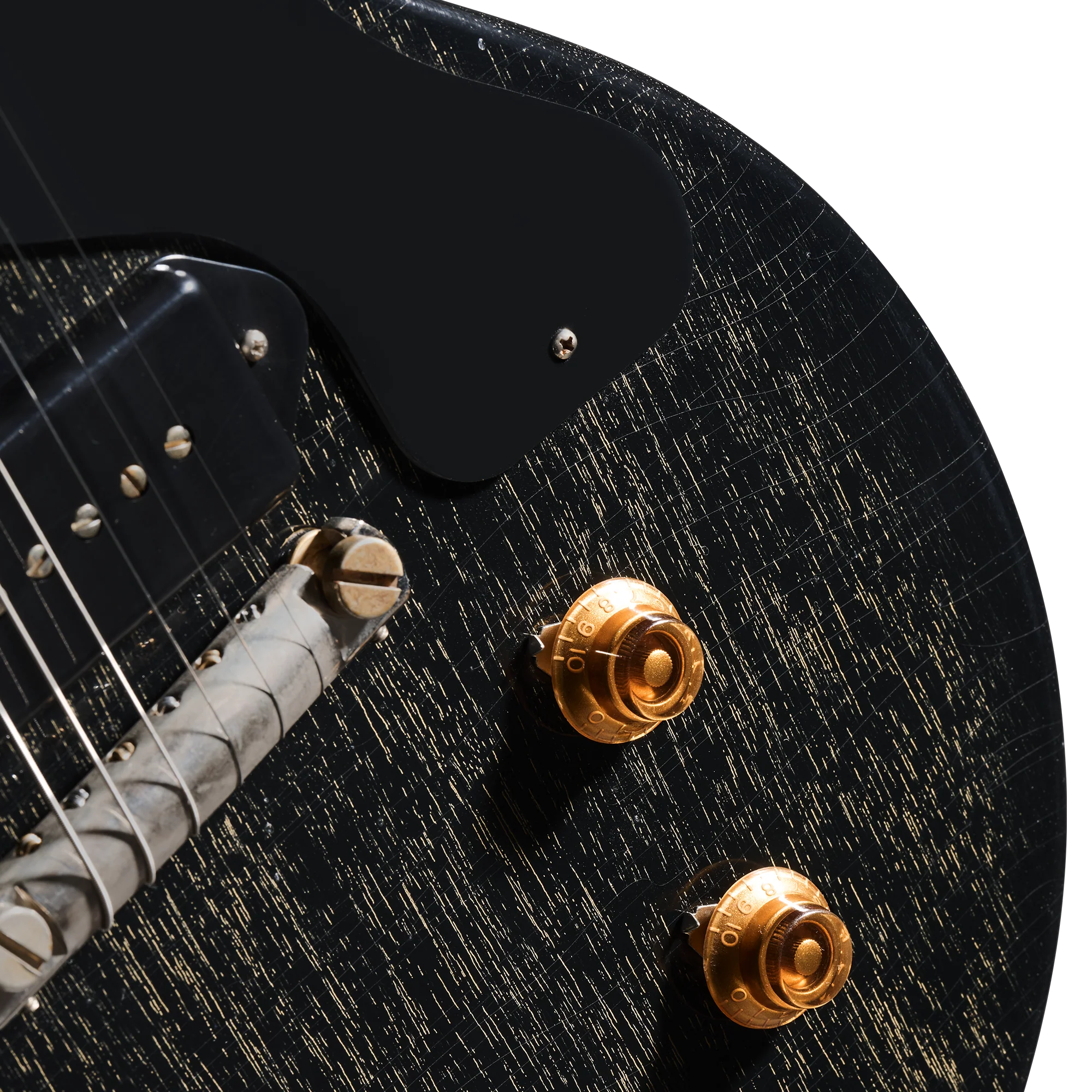 Gibson Custom 1957 Les Paul Junior Reissue, Ultra Light Aged, Silver Fox 7 Gibson Custom 1957 Les Paul Junior Reissue, Ultra Light Aged, Silver Fox