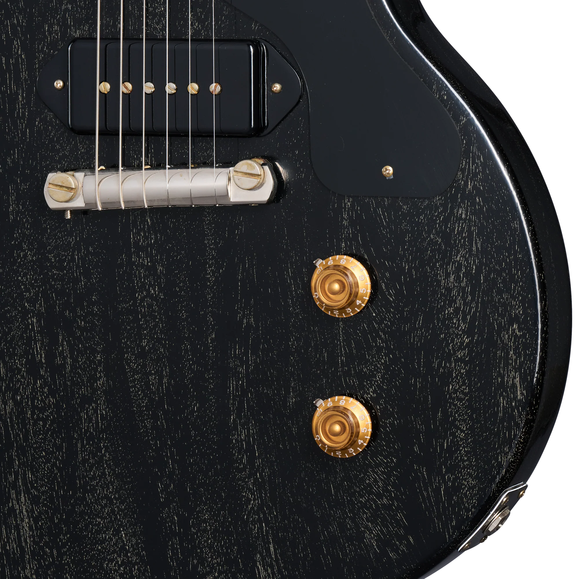 Gibson Custom 1957 Les Paul Junior Reissue, Ultra Light Aged, Silver Fox 8 Gibson Custom 1957 Les Paul Junior Reissue, Ultra Light Aged, Silver Fox